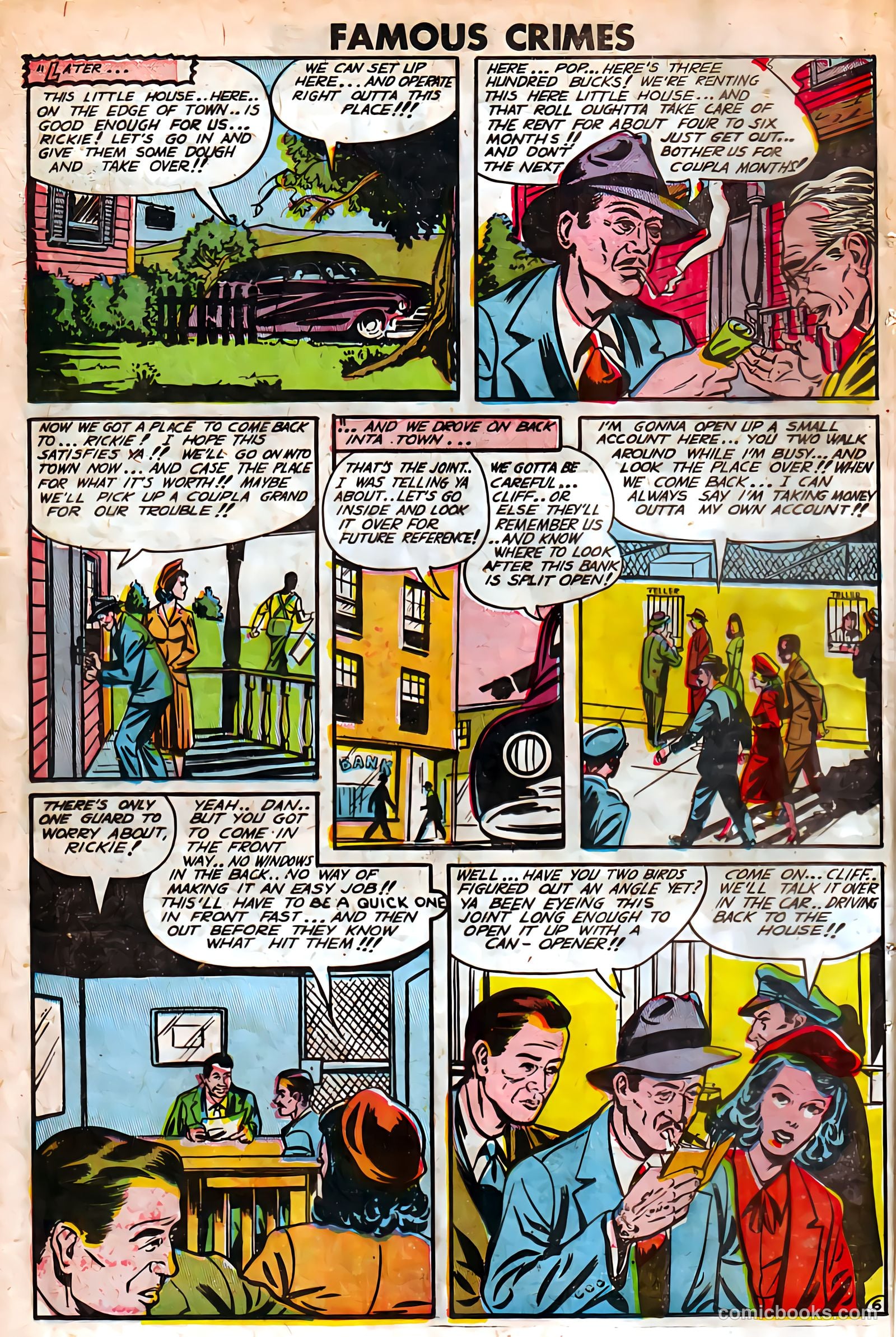 Famous Crimes #16 (1950) — page 16 of 36