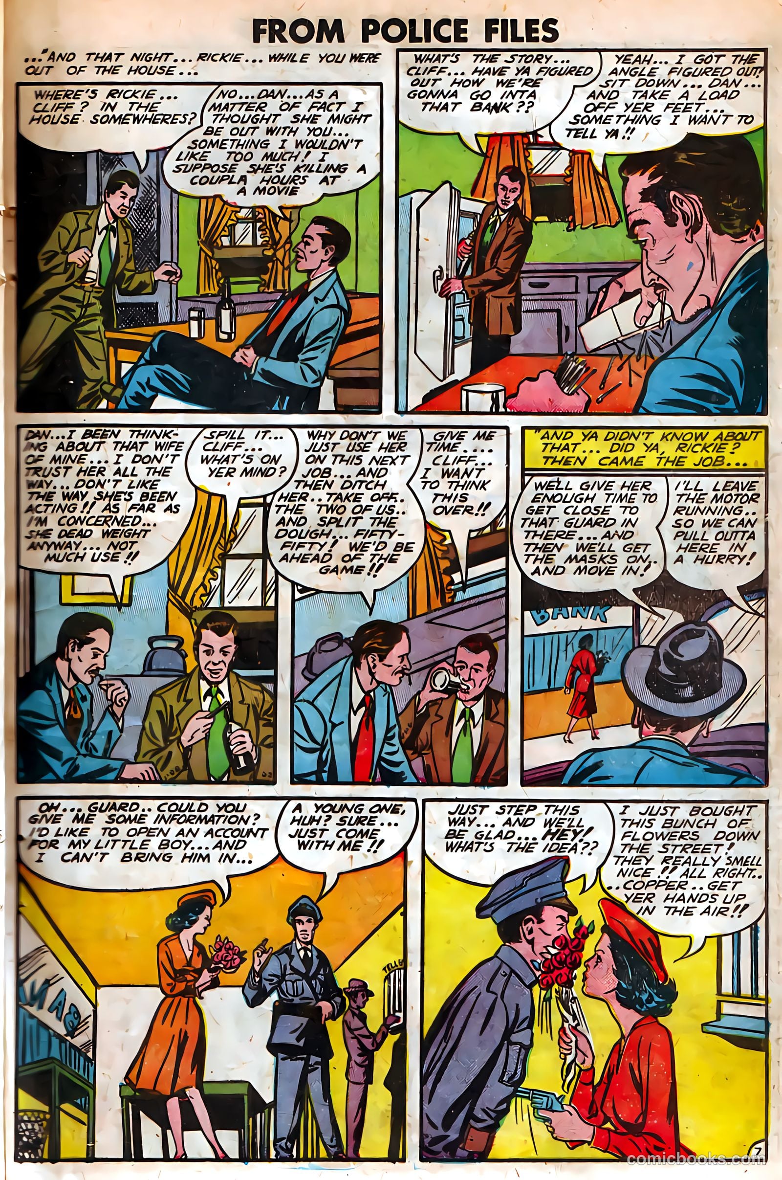 Famous Crimes #16 (1950) — page 17 of 36