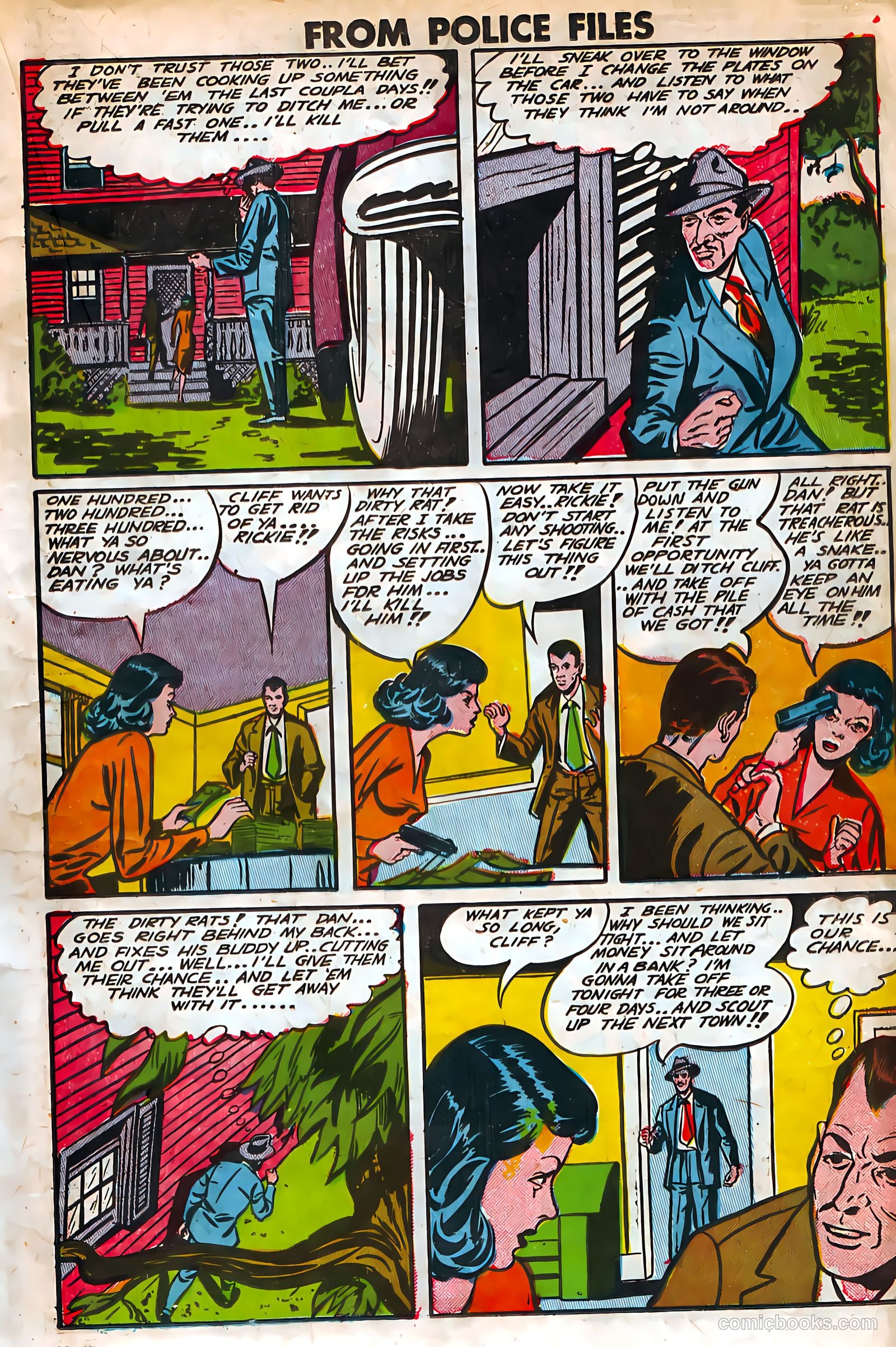Famous Crimes #16 (1950) — page 19 of 36