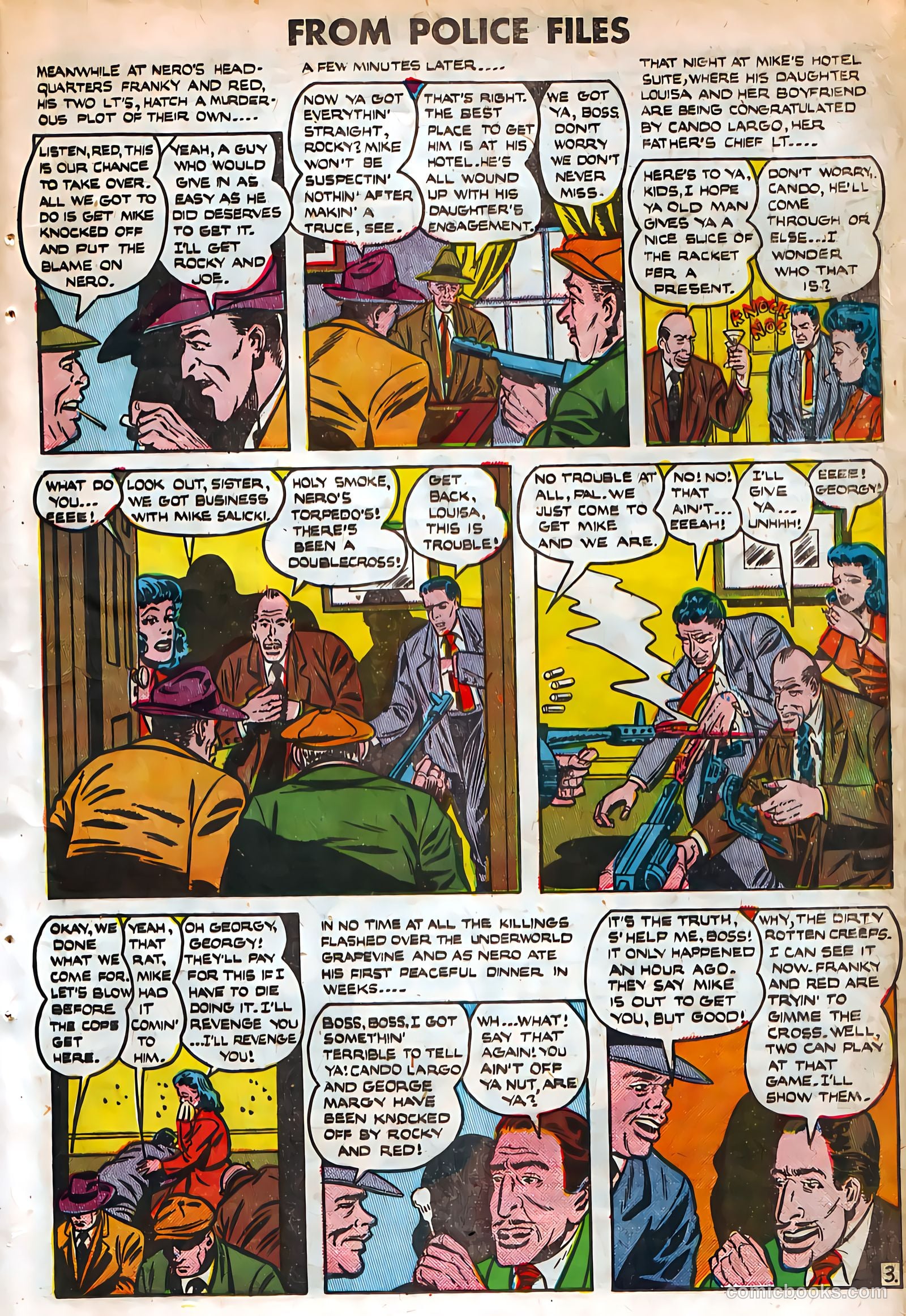 Famous Crimes #16 (1950) — page 25 of 36