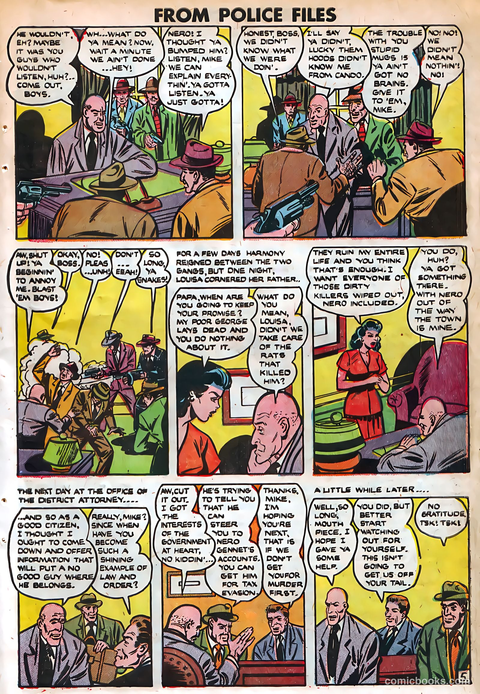 Famous Crimes #16 (1950) — page 27 of 36
