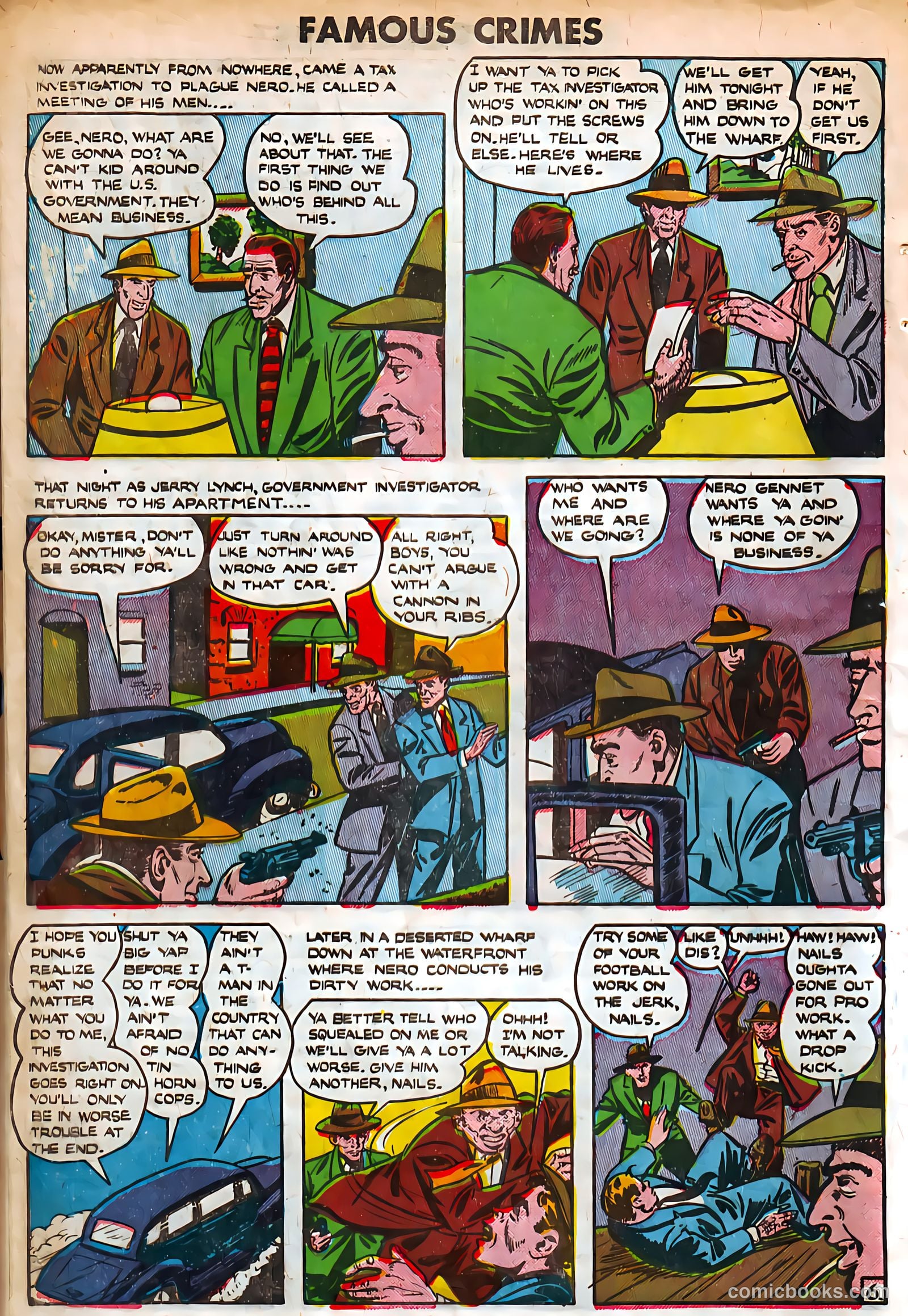 Famous Crimes #16 (1950) — page 28 of 36
