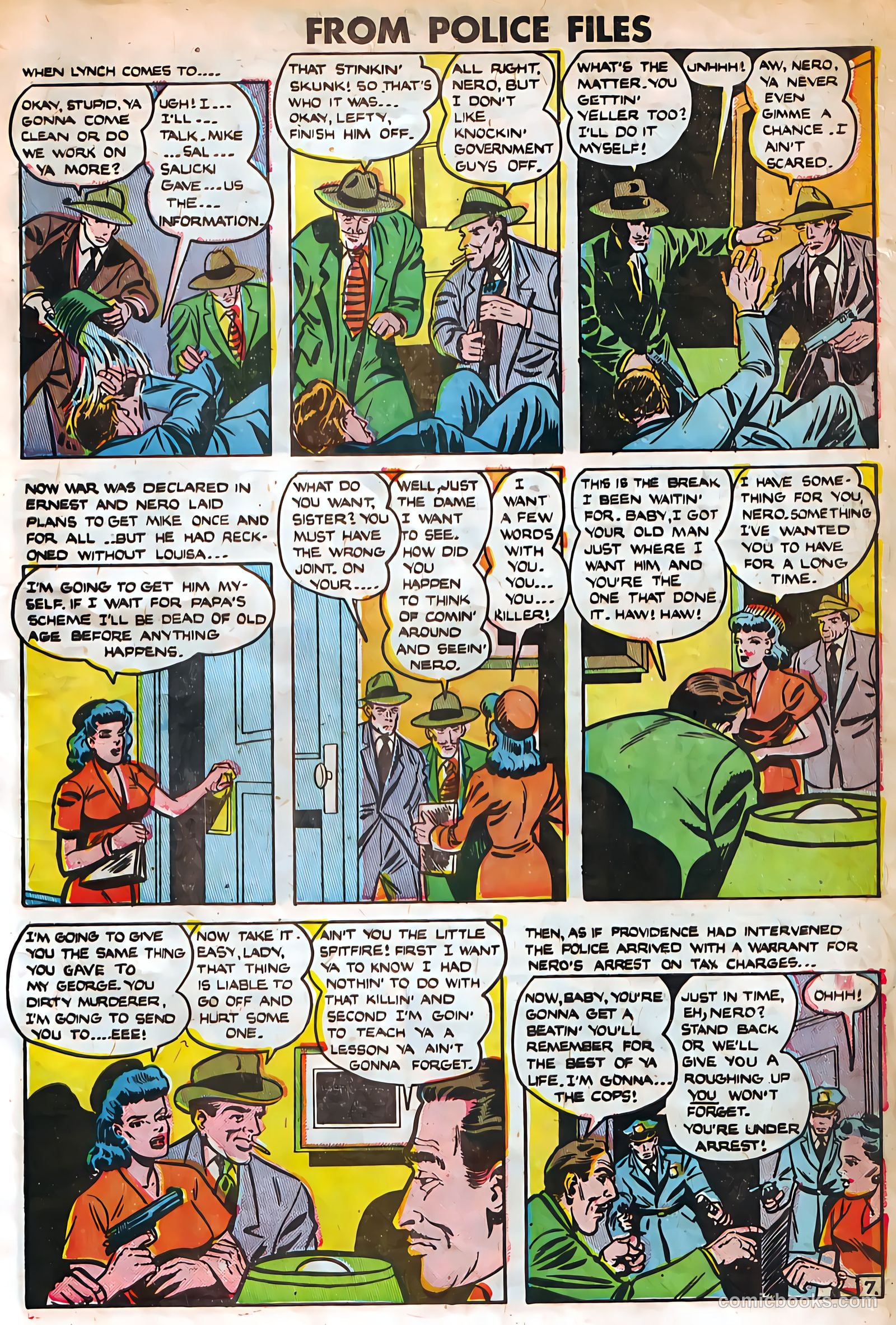 Famous Crimes #16 (1950) — page 29 of 36