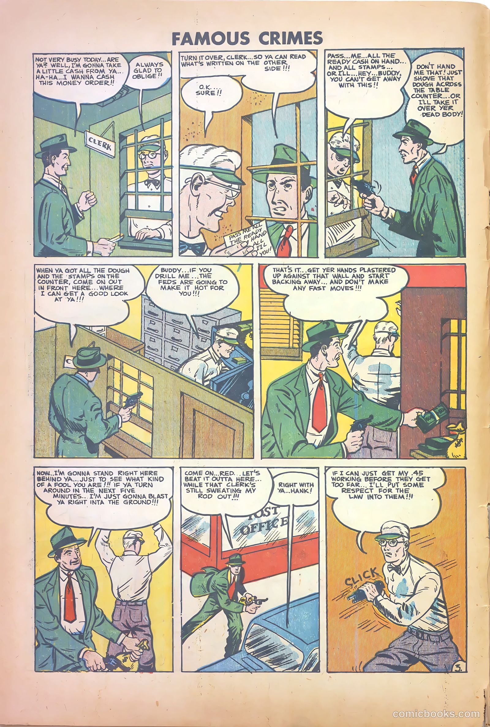 Famous Crimes #17 (1950) — page 4 of 36