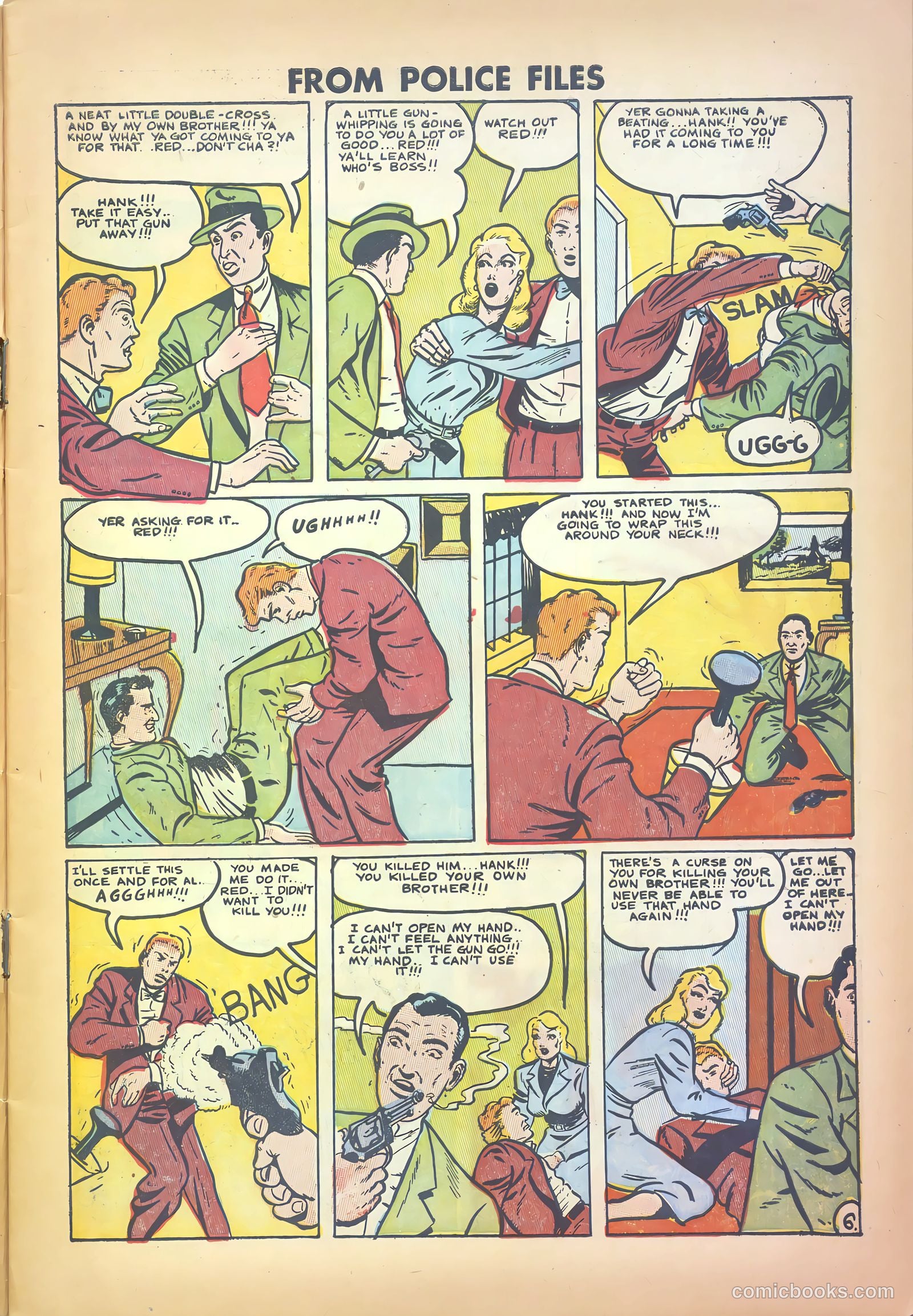 Famous Crimes #17 (1950) — page 7 of 36