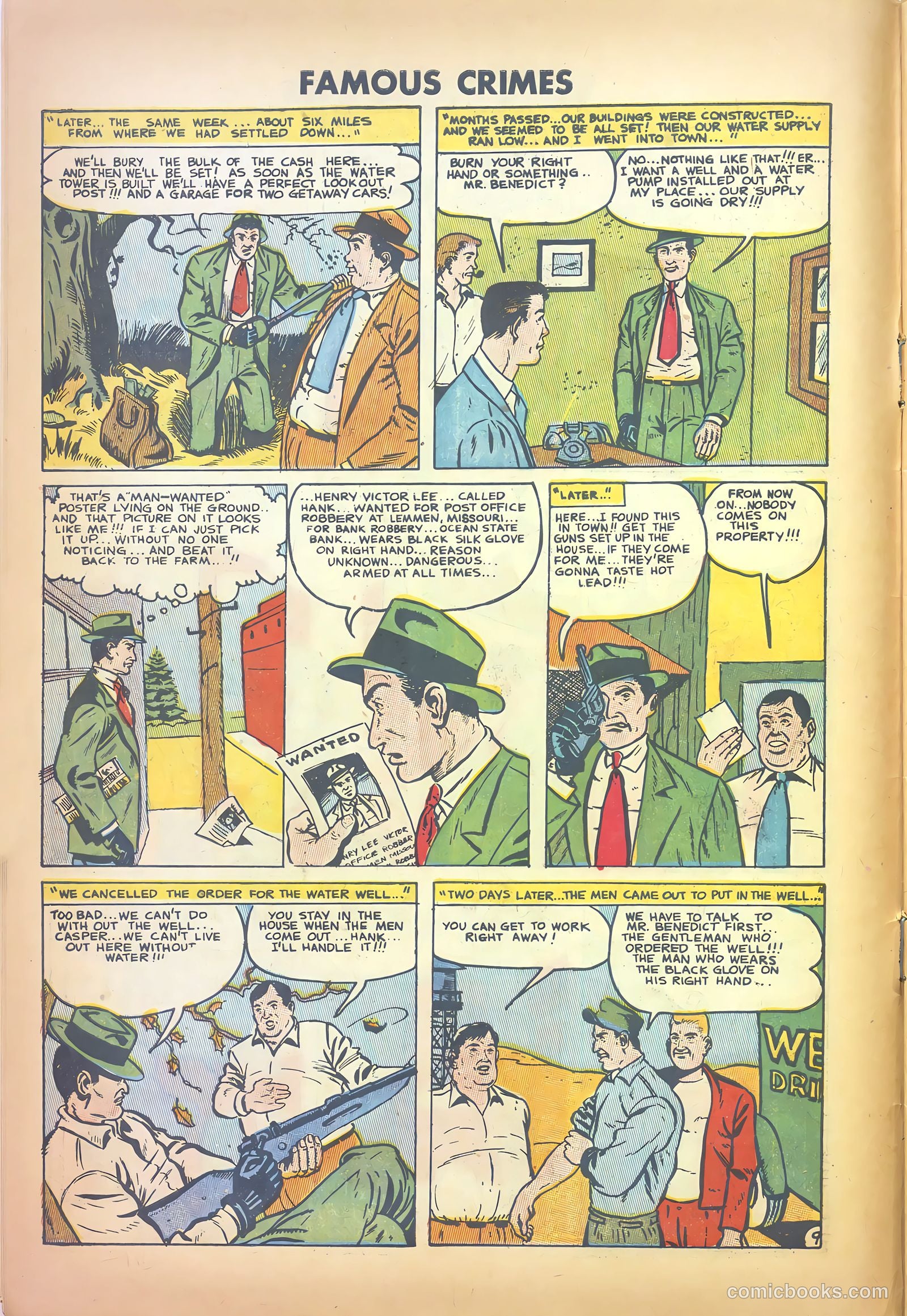 Famous Crimes #17 (1950) — page 10 of 36