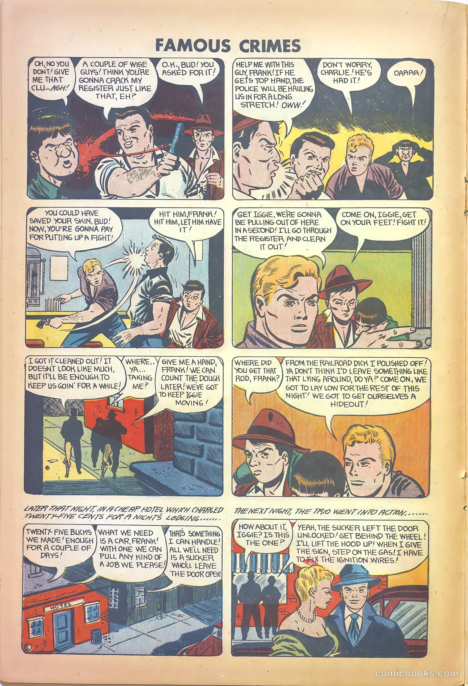 Famous Crimes #17 (1950) — page 16 of 36