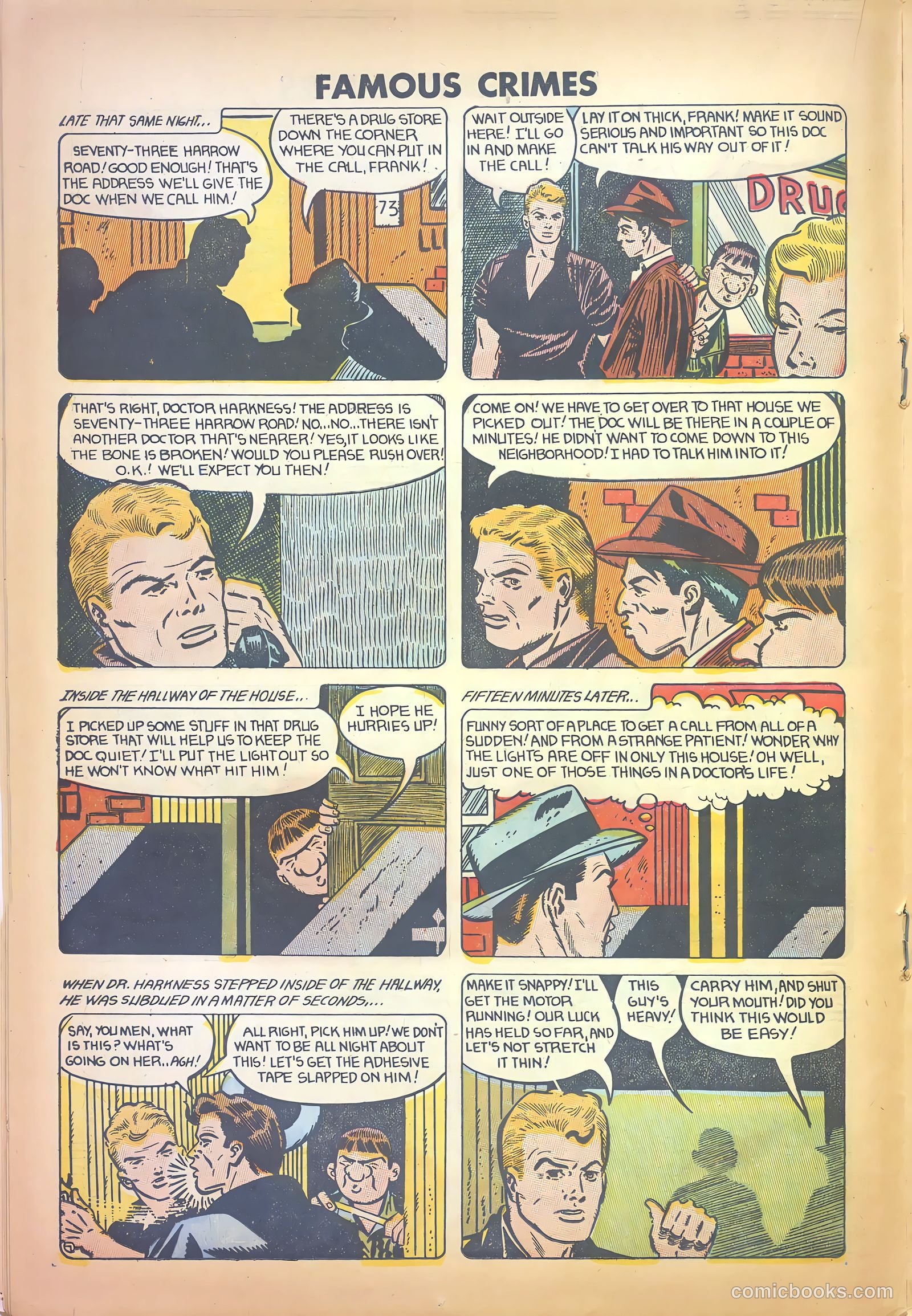 Famous Crimes #17 (1950) — page 18 of 36