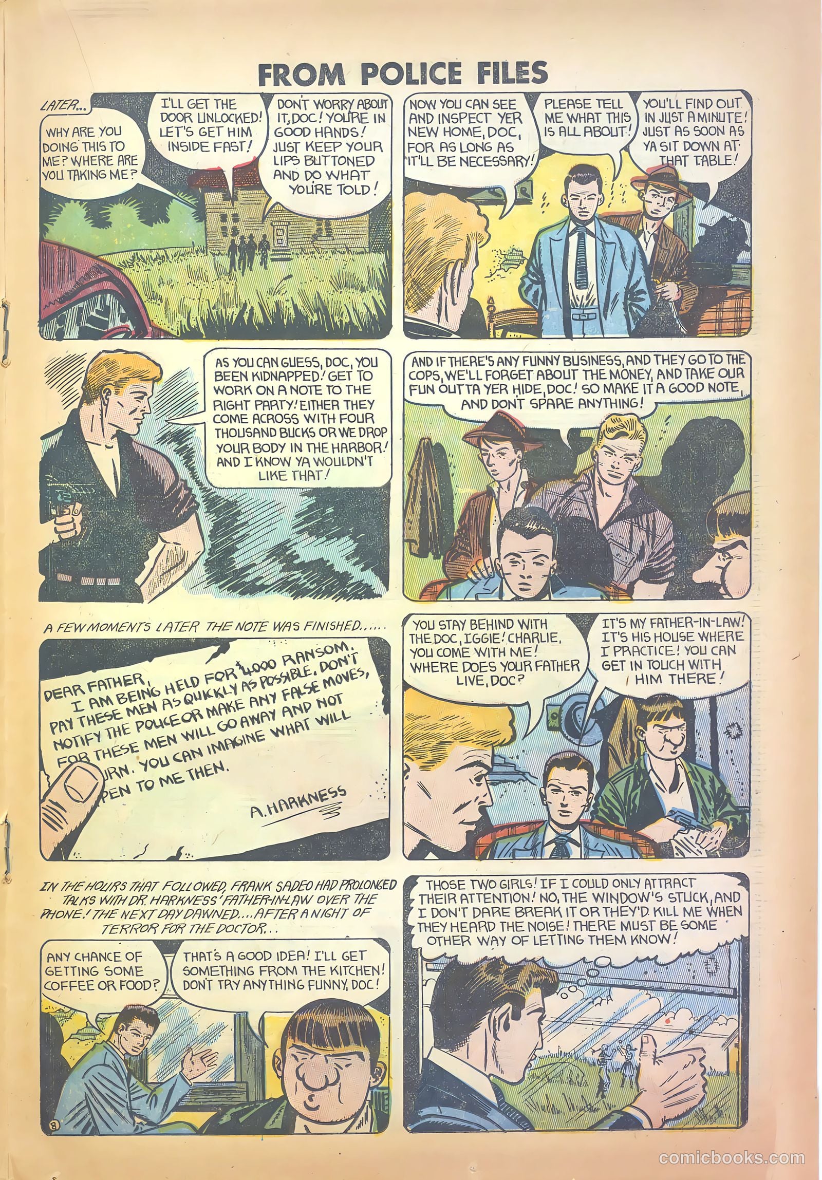 Famous Crimes #17 (1950) — page 19 of 36