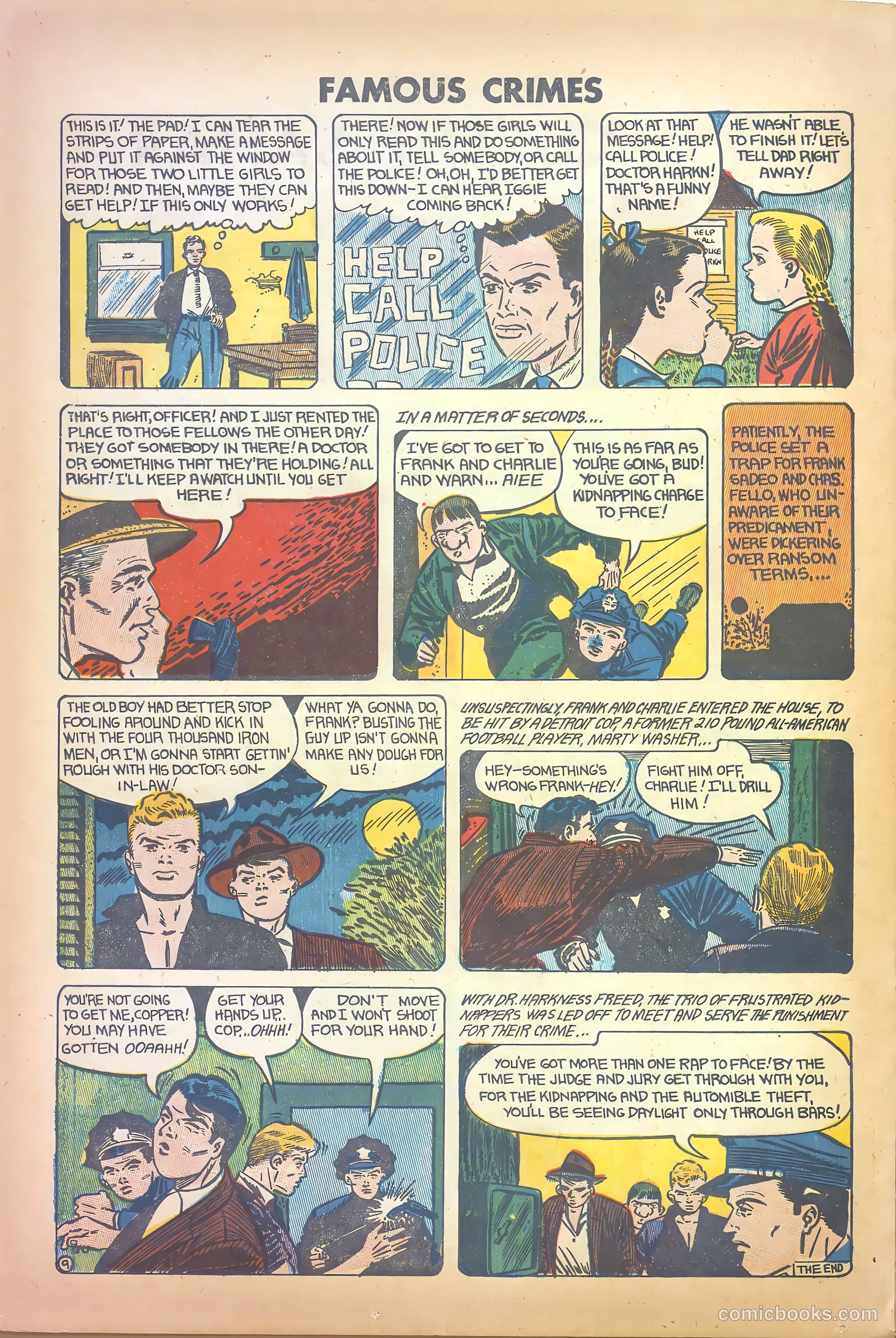 Famous Crimes #17 (1950) — page 20 of 36