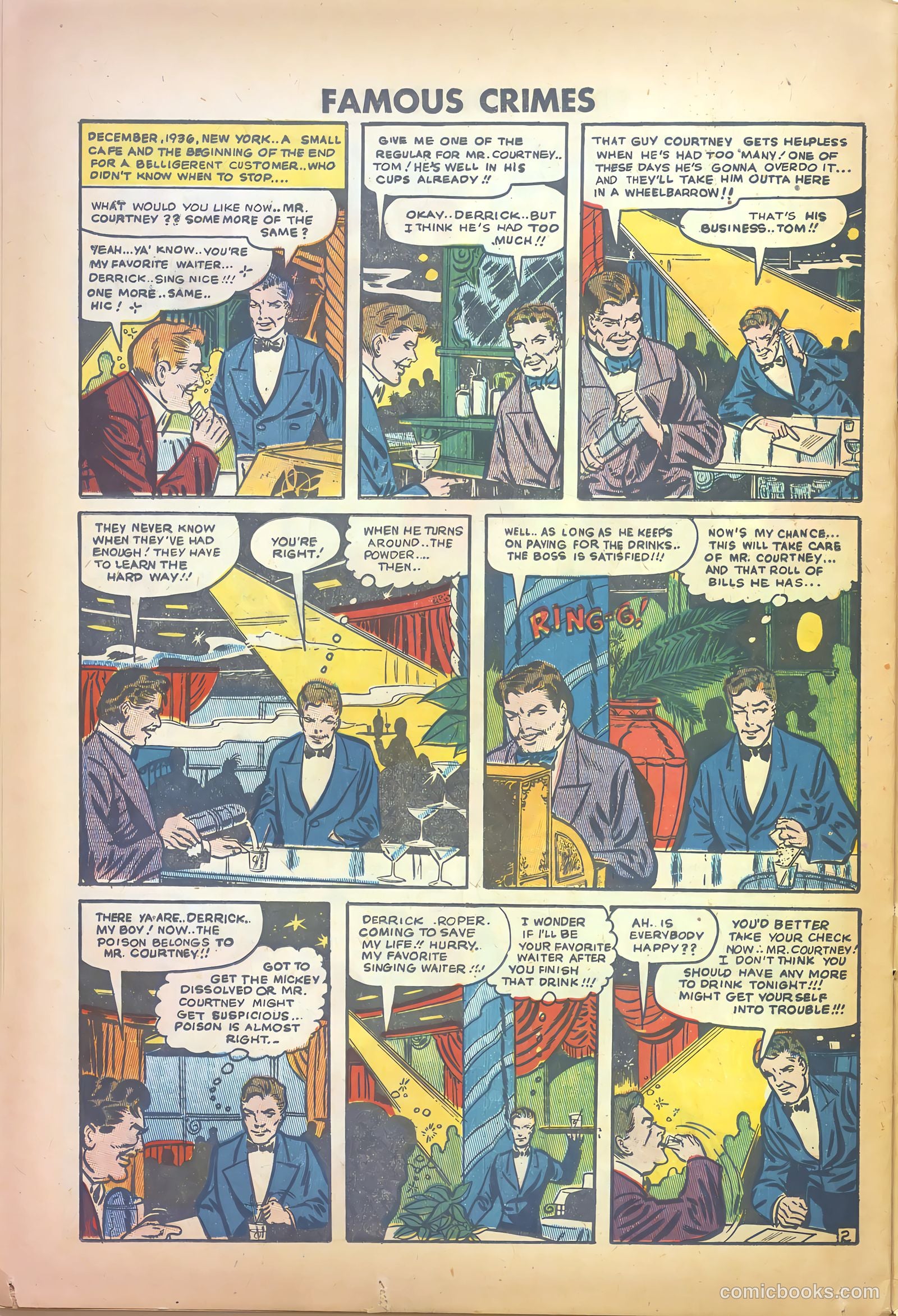 Famous Crimes #17 (1950) — page 24 of 36