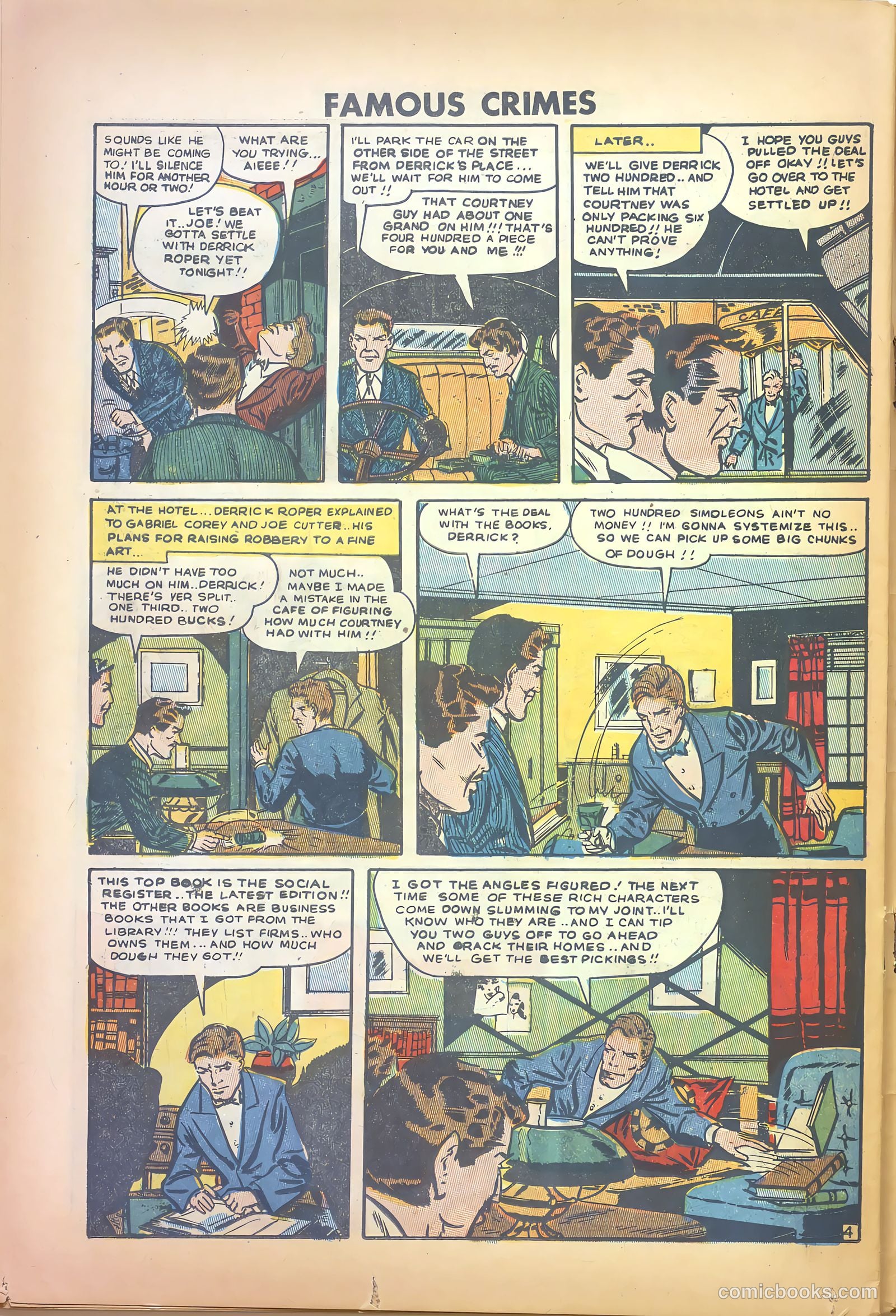 Famous Crimes #17 (1950) — page 26 of 36