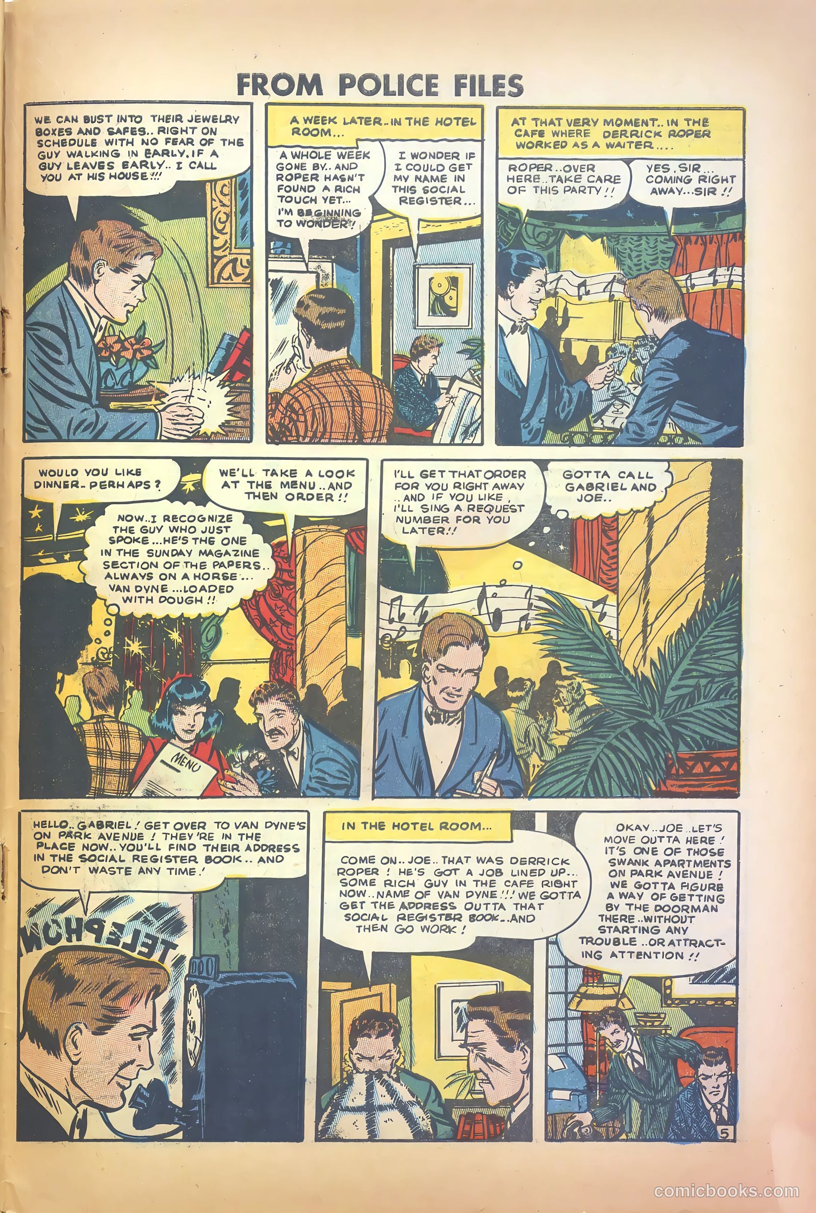Famous Crimes #17 (1950) — page 27 of 36