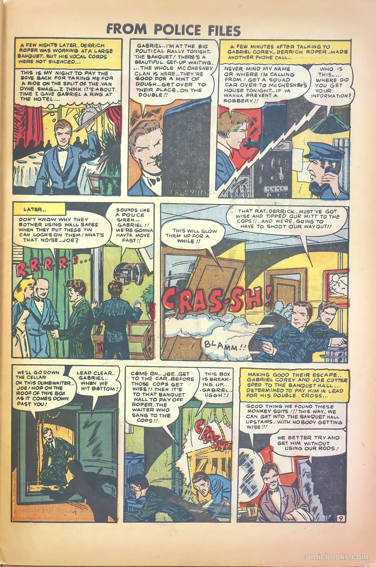 Famous Crimes #17 (1950) — page 31 of 36