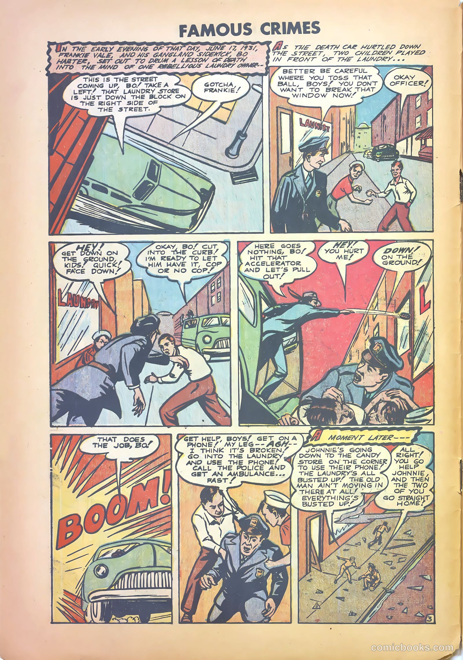 Famous Crimes #18 (1950) — page 4 of 36