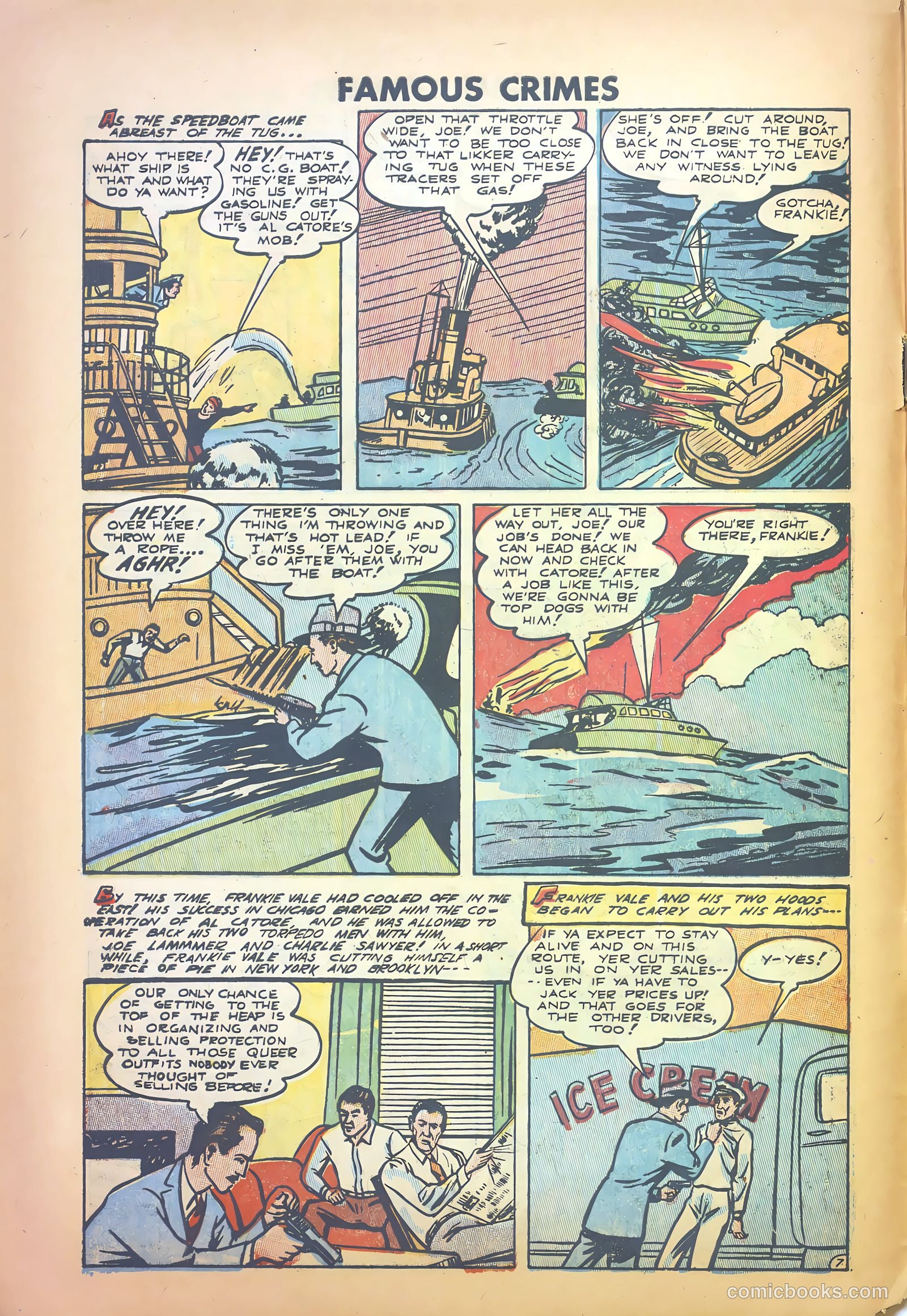 Famous Crimes #18 (1950) — page 8 of 36