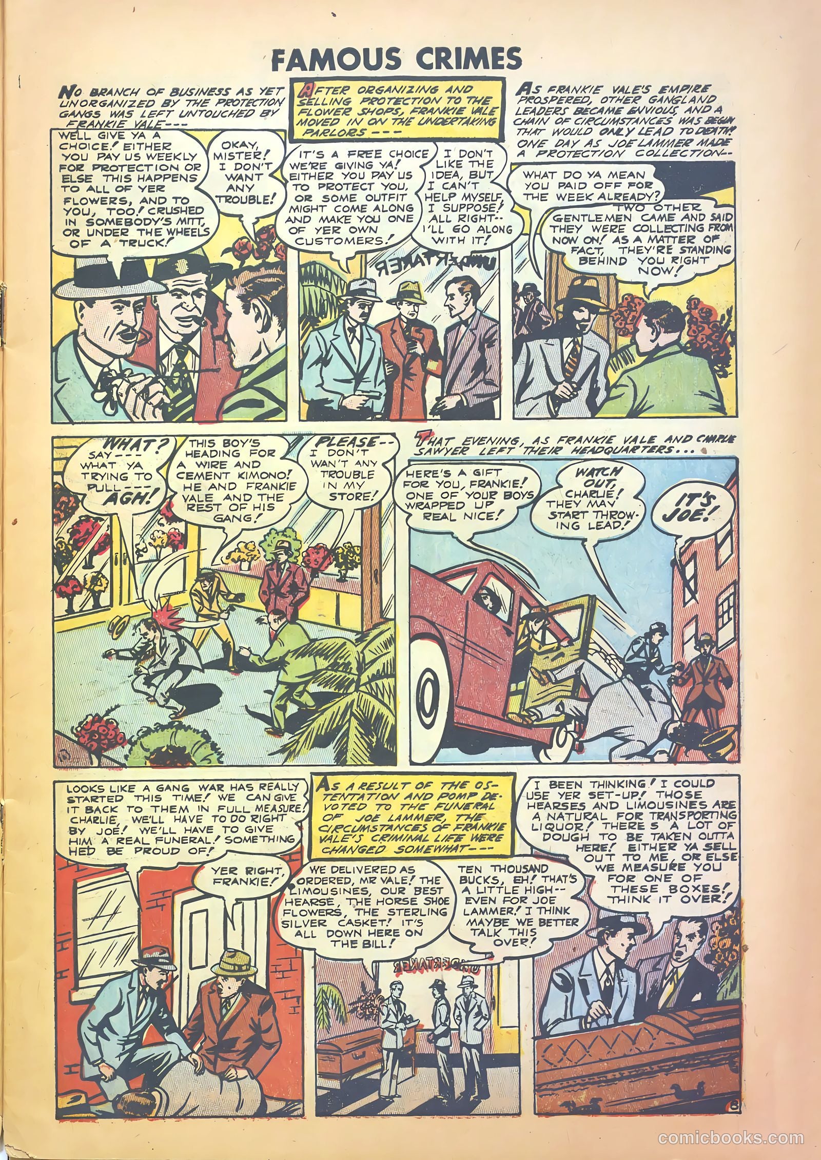 Famous Crimes #18 (1950) — page 9 of 36