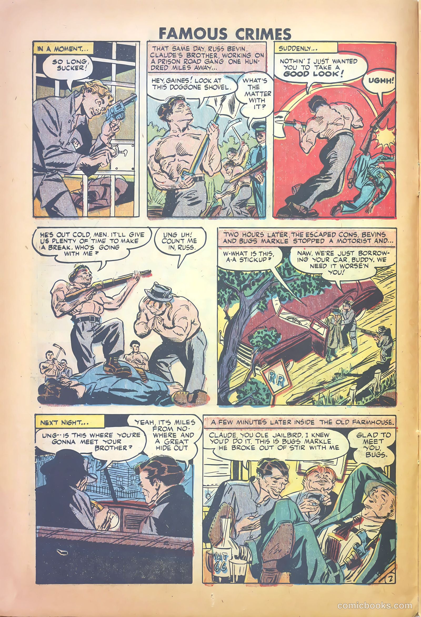 Famous Crimes #18 (1950) — page 14 of 36