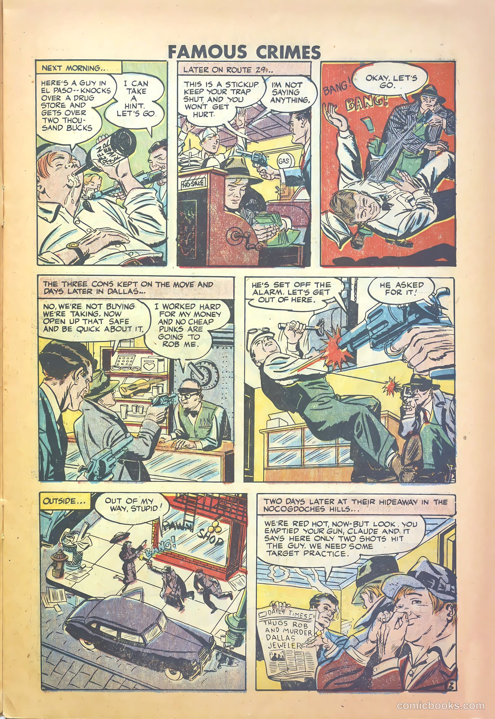 Famous Crimes #18 (1950) — page 15 of 36