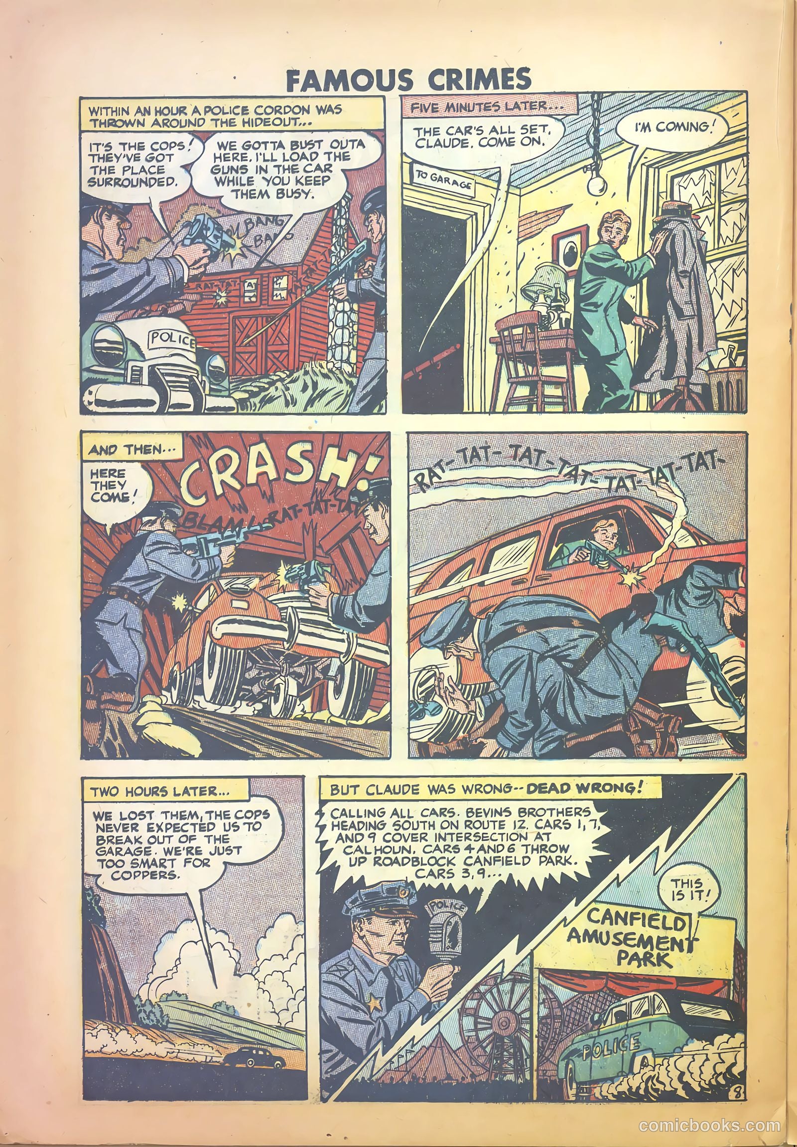 Famous Crimes #18 (1950) — page 20 of 36
