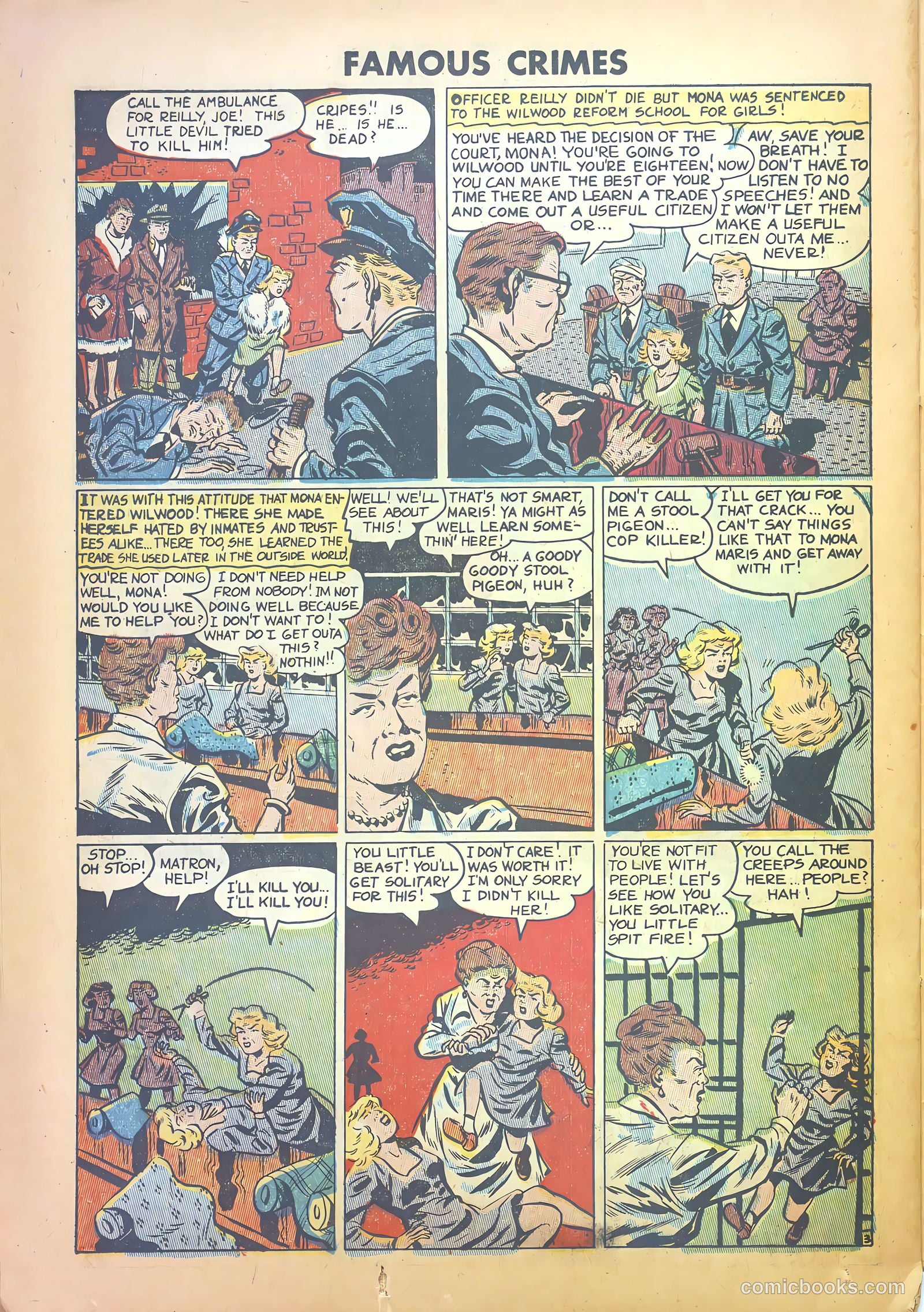 Famous Crimes #18 (1950) — page 26 of 36