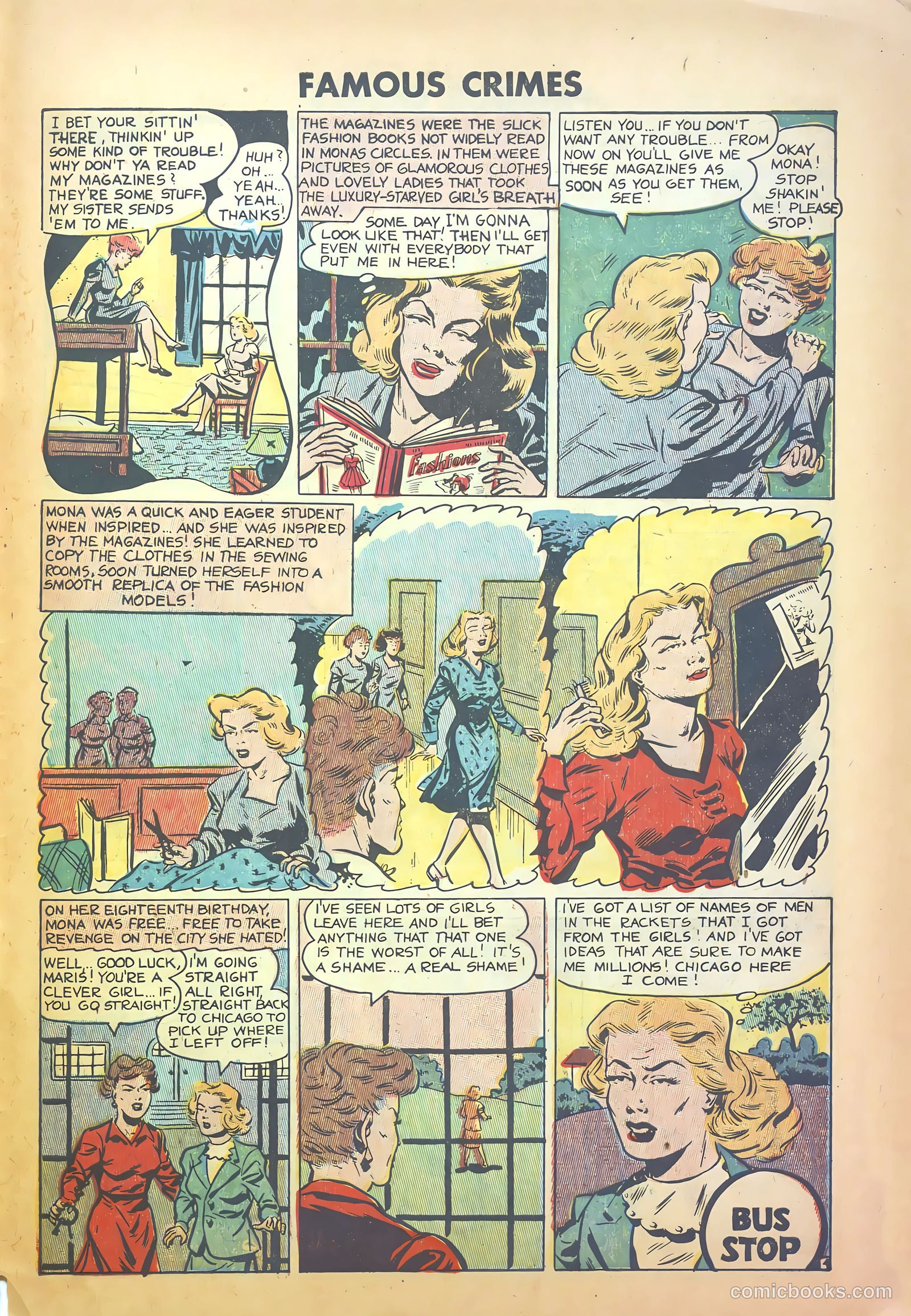 Famous Crimes #18 (1950) — page 27 of 36