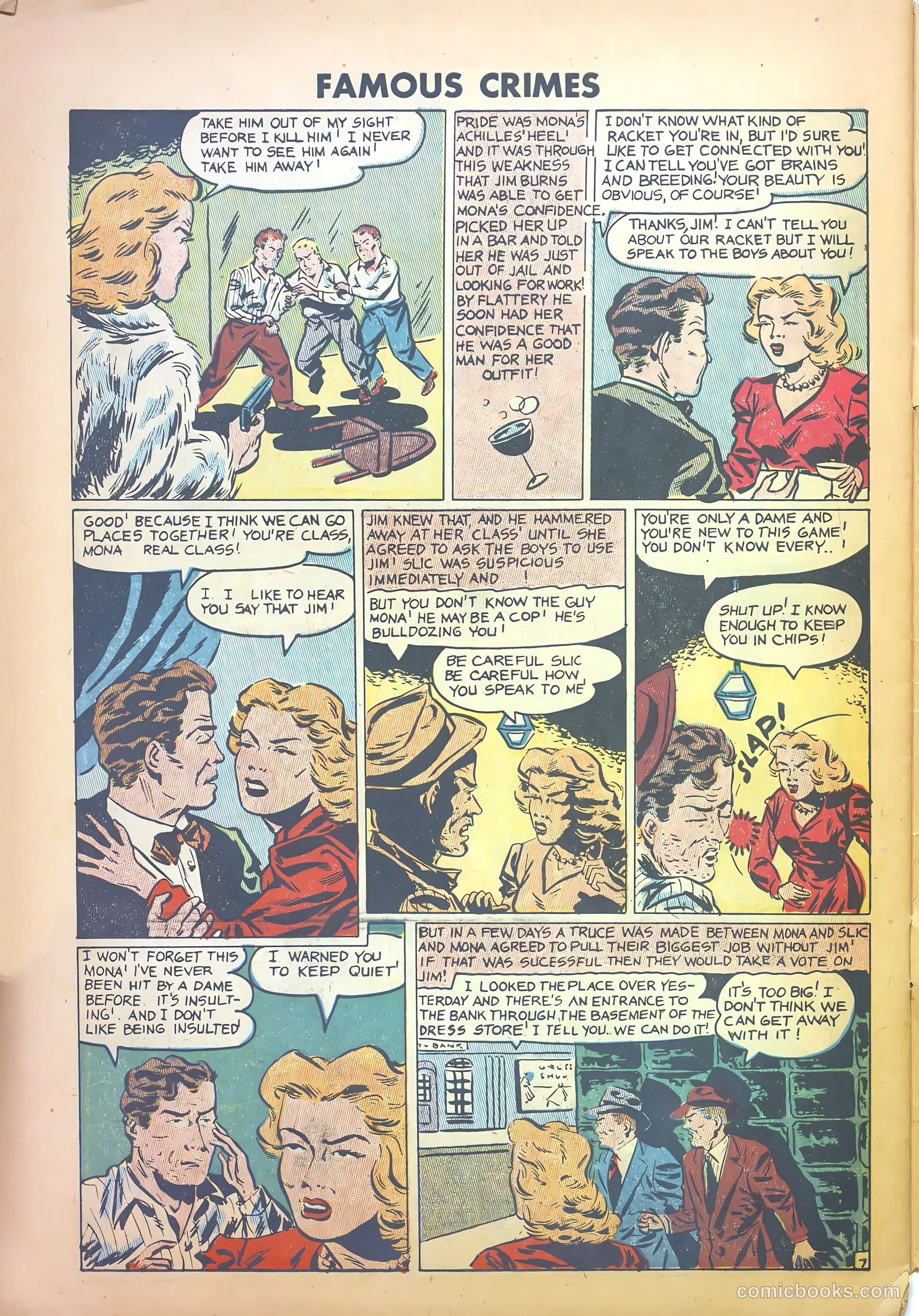 Famous Crimes #18 (1950) — page 30 of 36