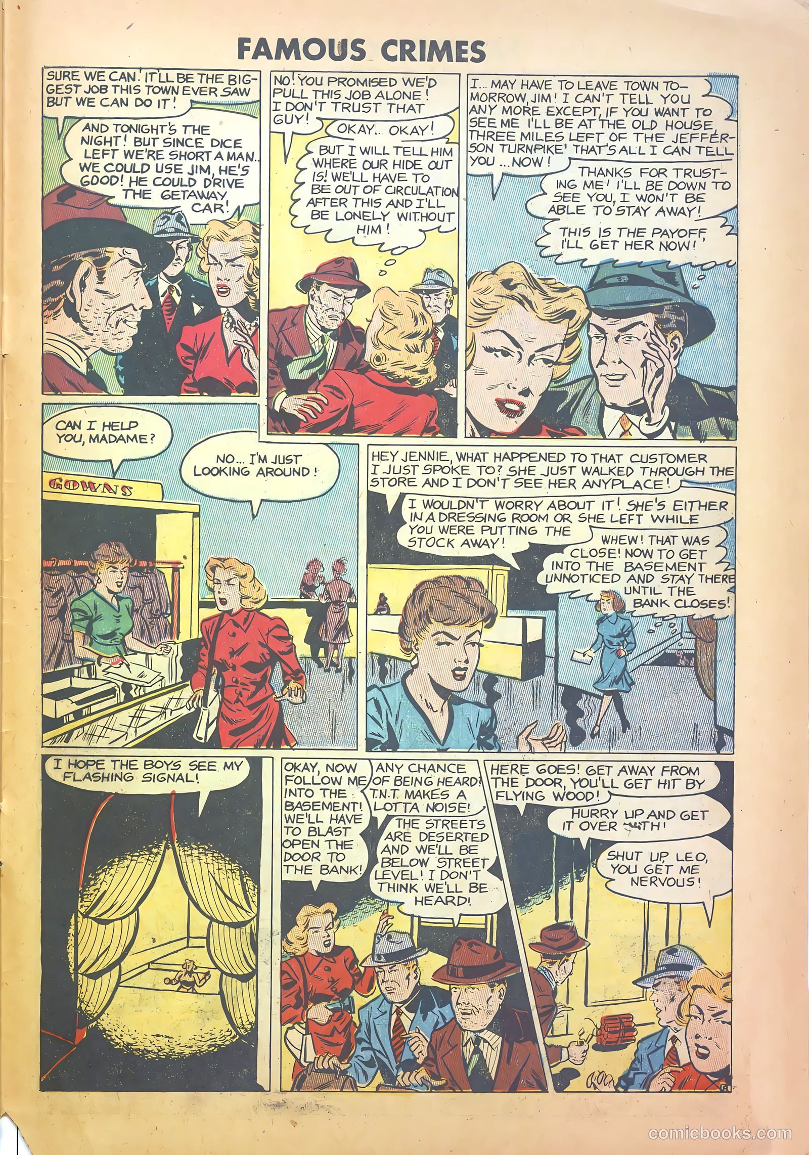 Famous Crimes #18 (1950) — page 31 of 36