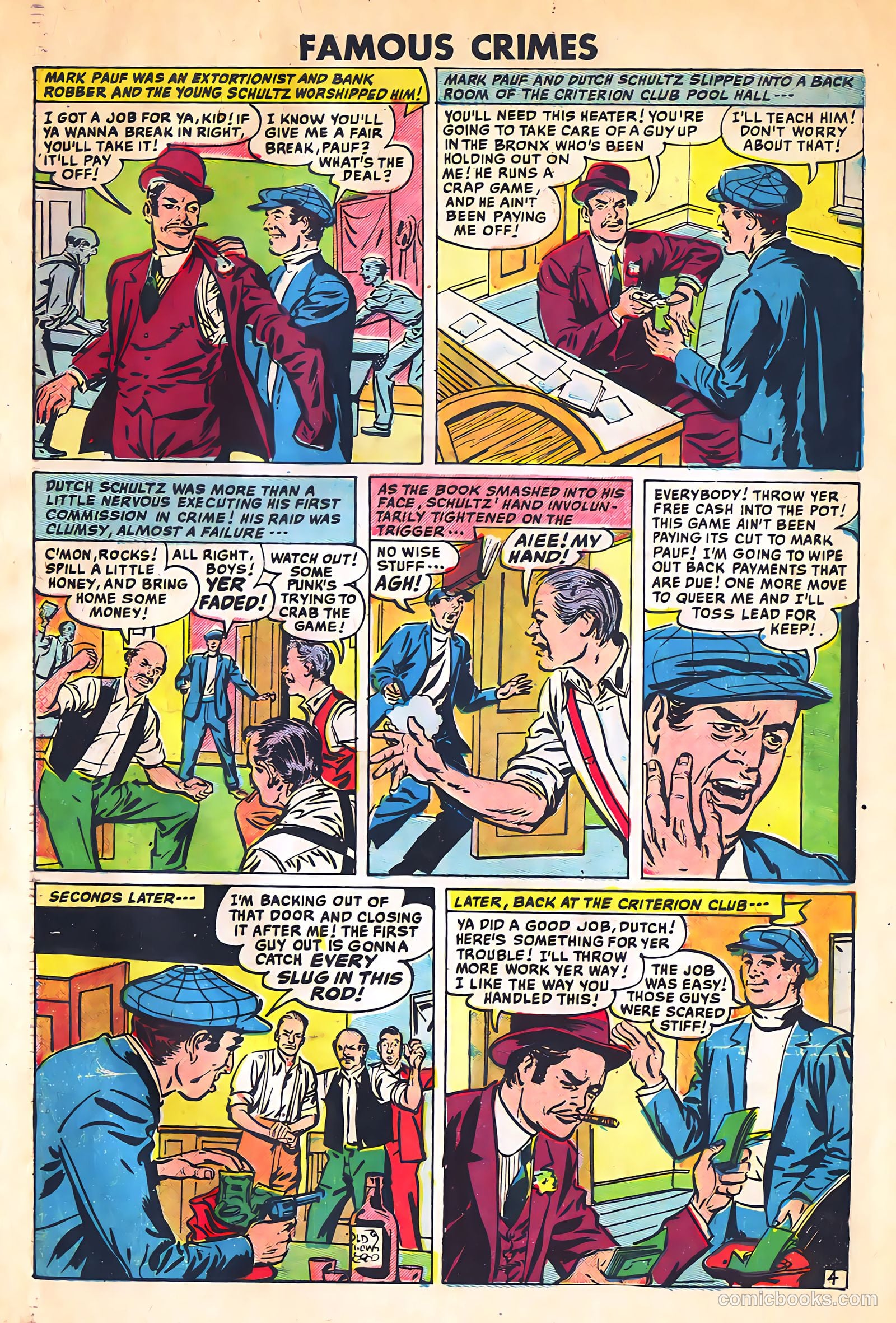 Famous Crimes #19 (1950) — page 5 of 36