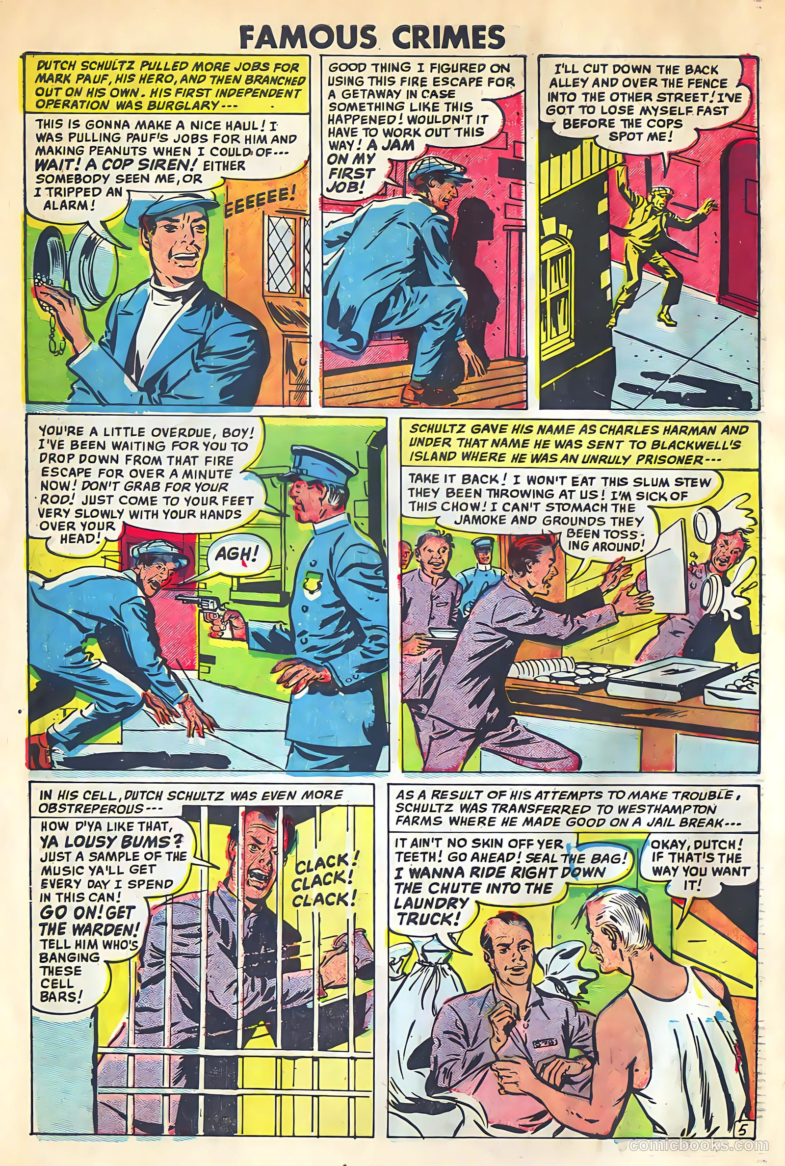 Famous Crimes #19 (1950) — page 6 of 36
