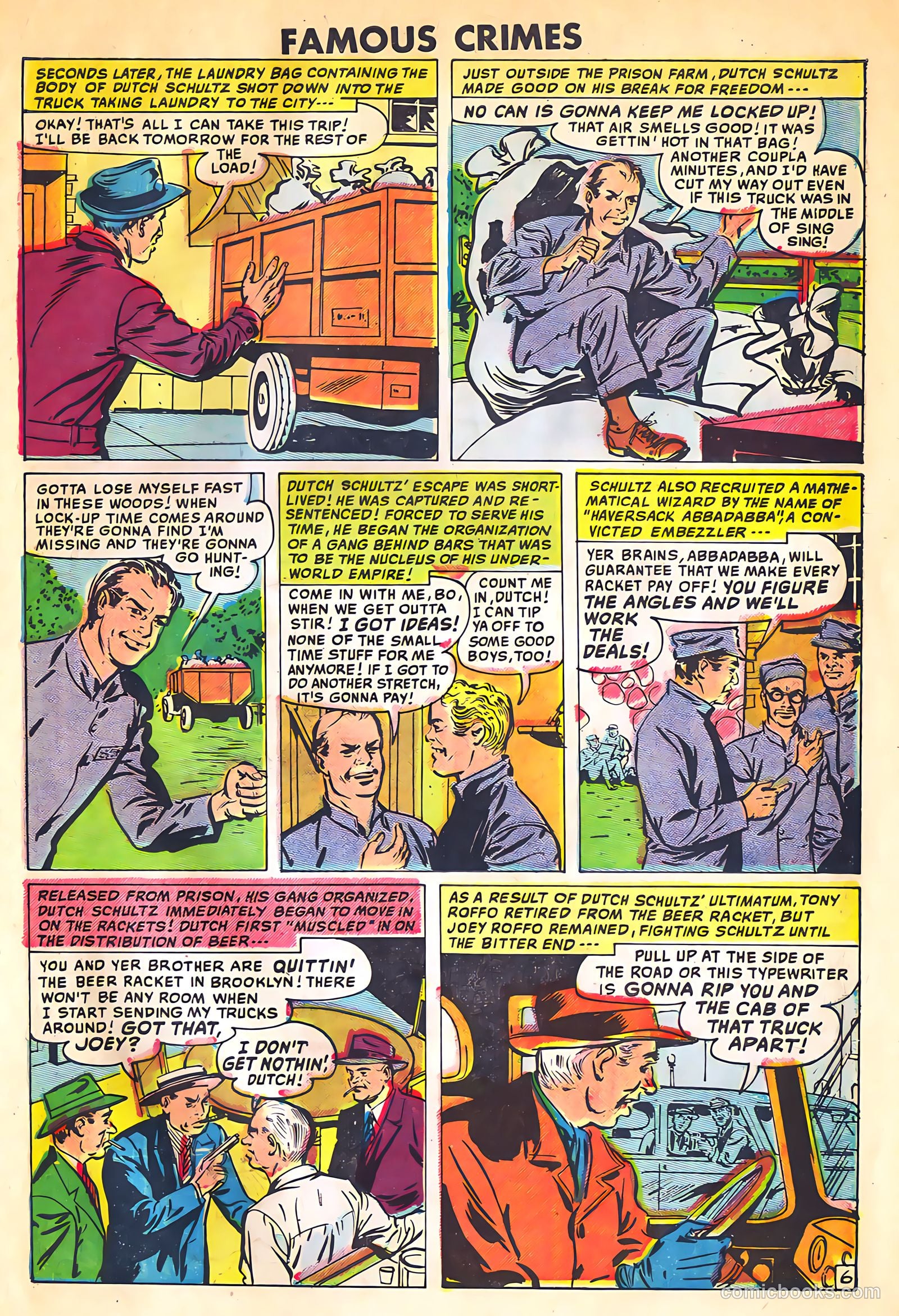 Famous Crimes #19 (1950) — page 7 of 36