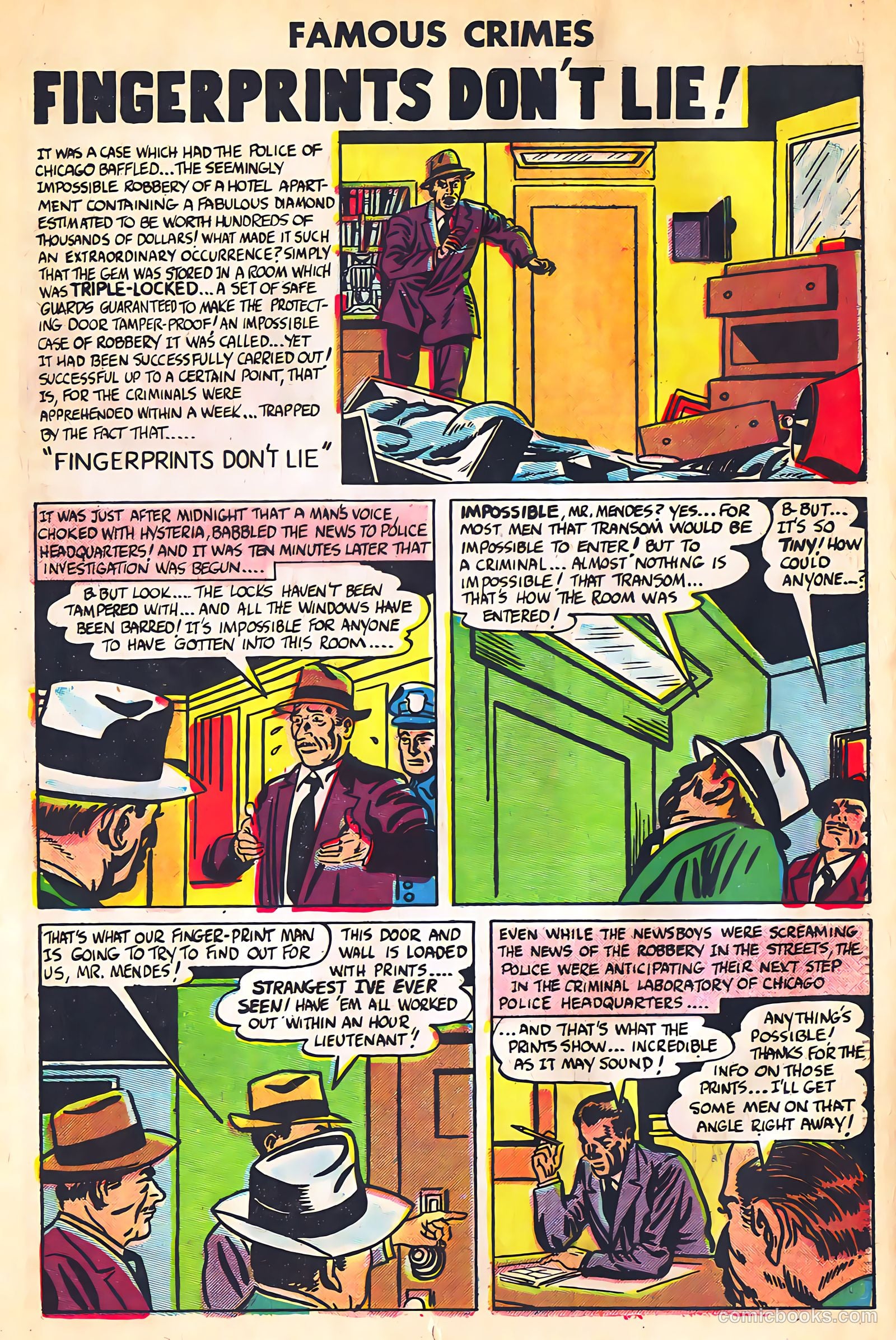 Famous Crimes #19 (1950) — page 12 of 36