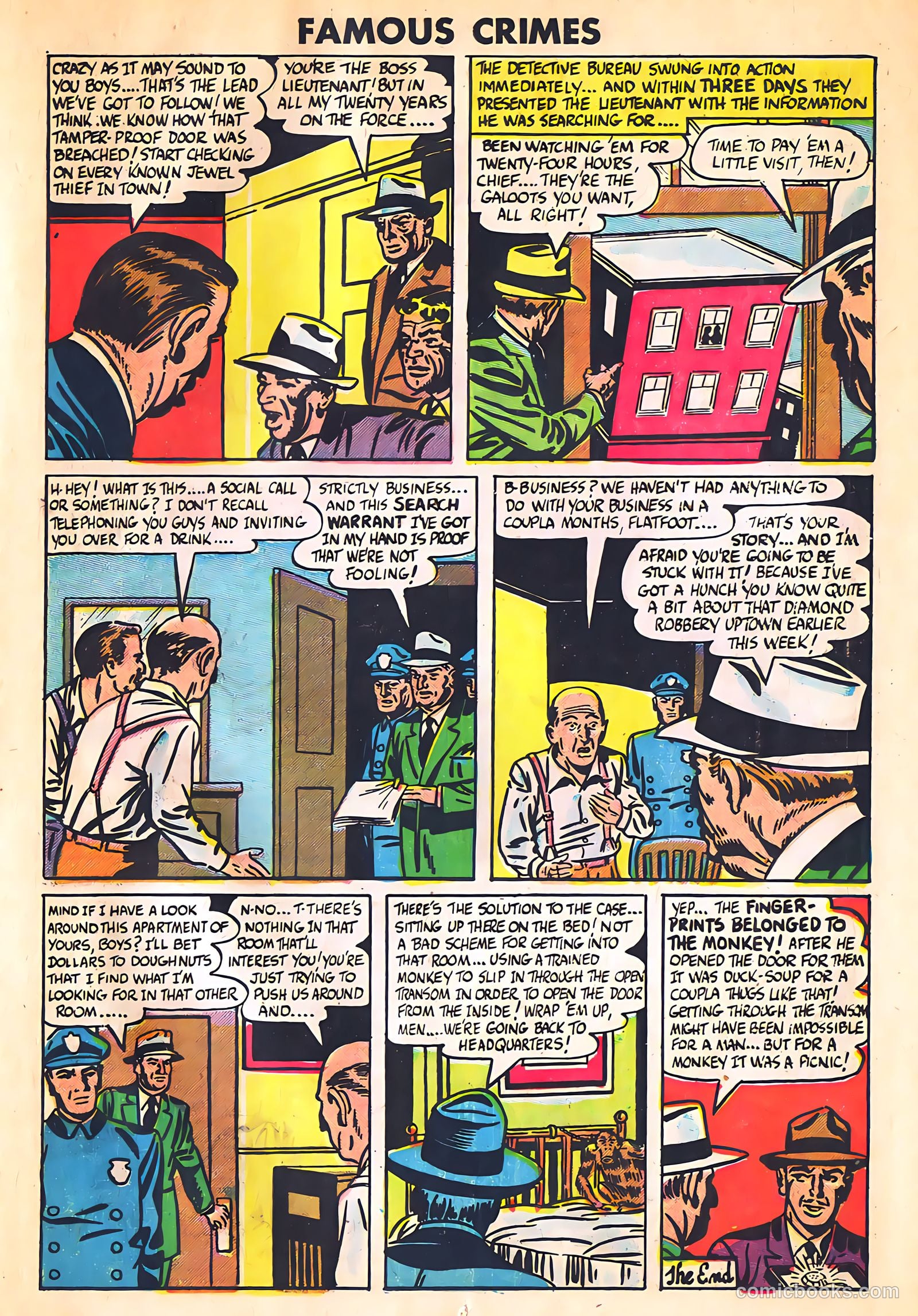 Famous Crimes #19 (1950) — page 13 of 36