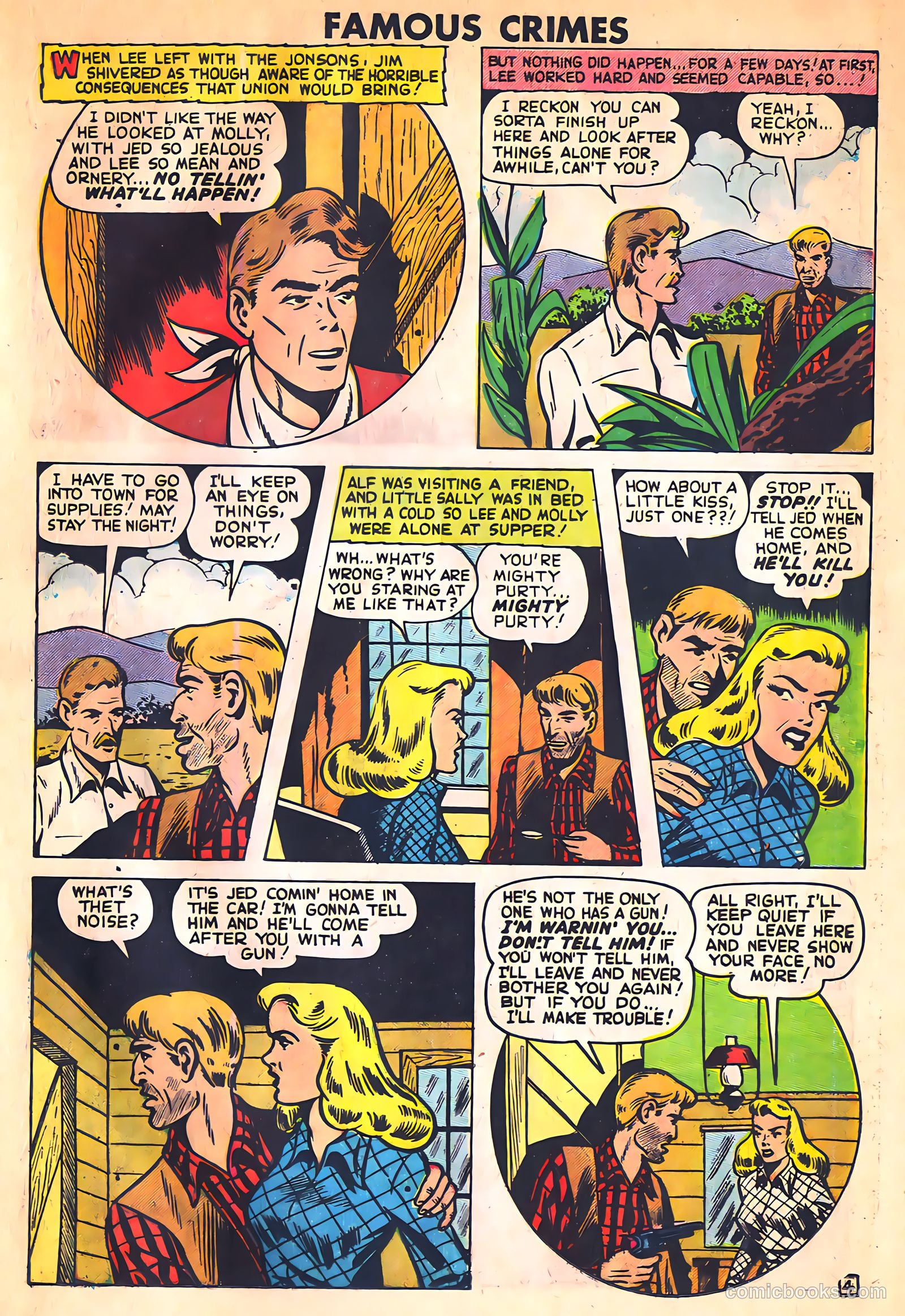 Famous Crimes #19 (1950) — page 17 of 36