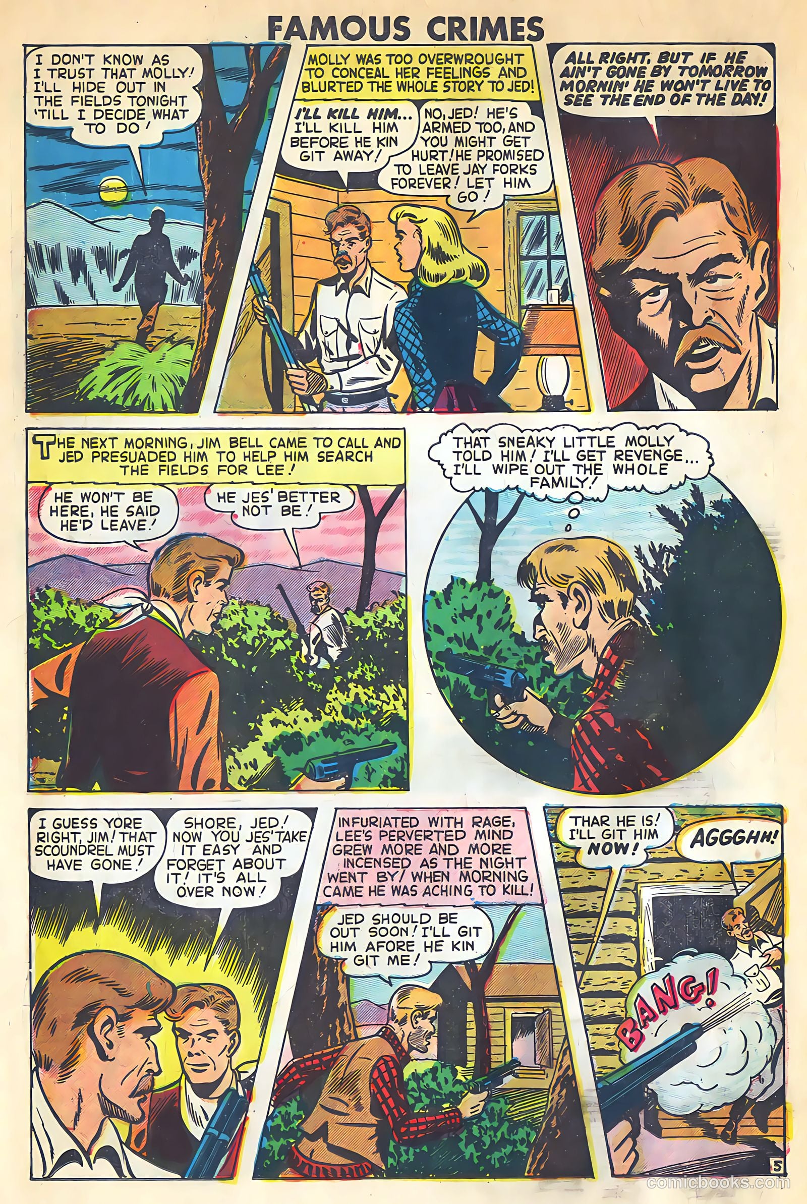 Famous Crimes #19 (1950) — page 18 of 36