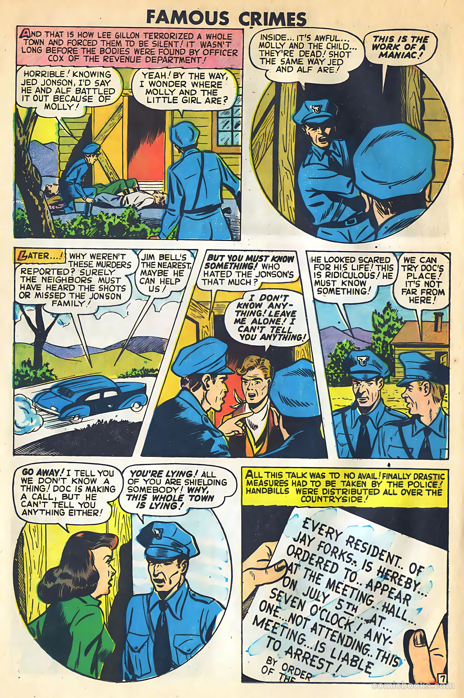Famous Crimes #19 (1950) — page 20 of 36