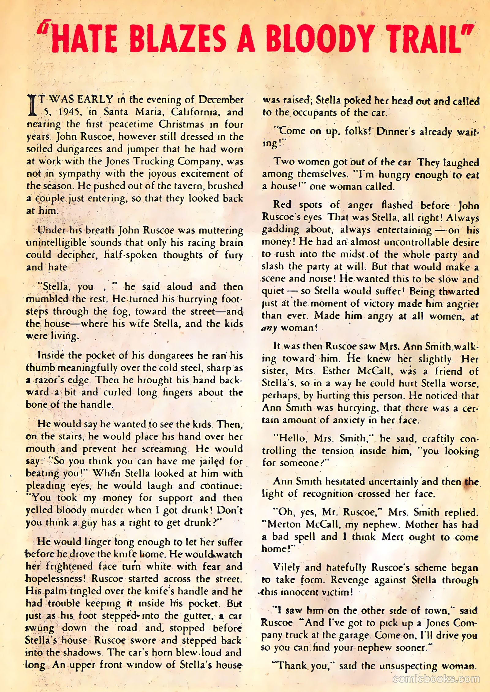 Famous Crimes #19 (1950) — page 22 of 36