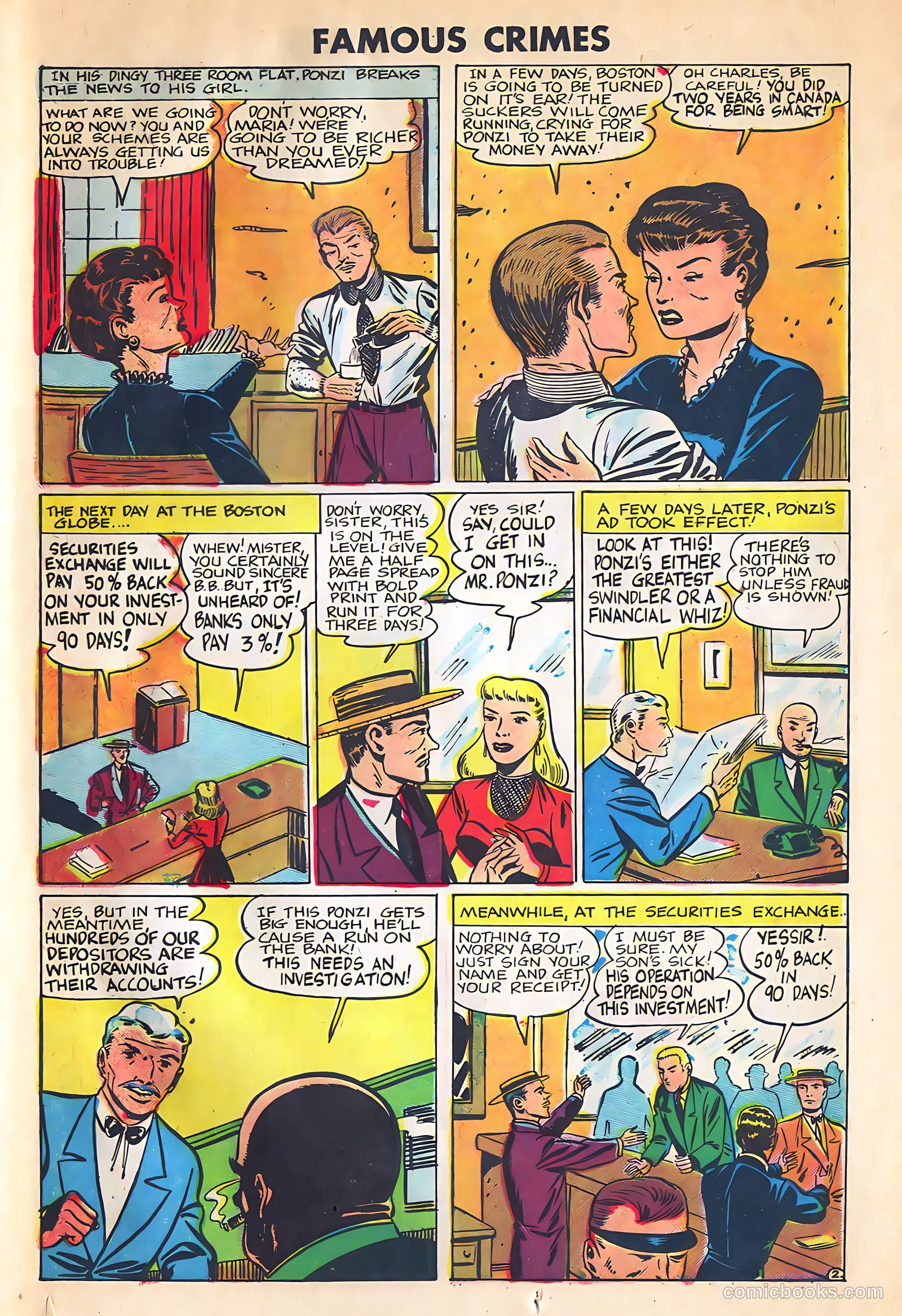Famous Crimes #19 (1950) — page 25 of 36