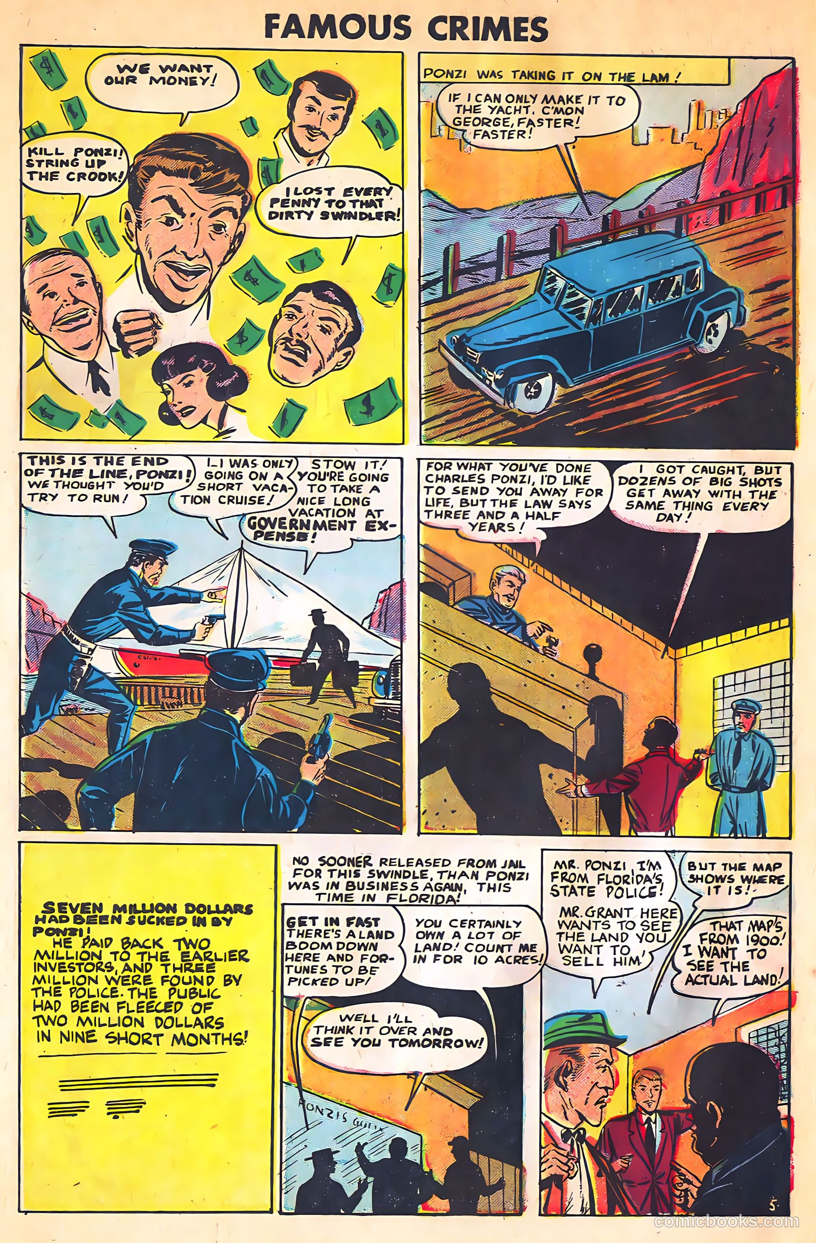 Famous Crimes #19 (1950) — page 28 of 36