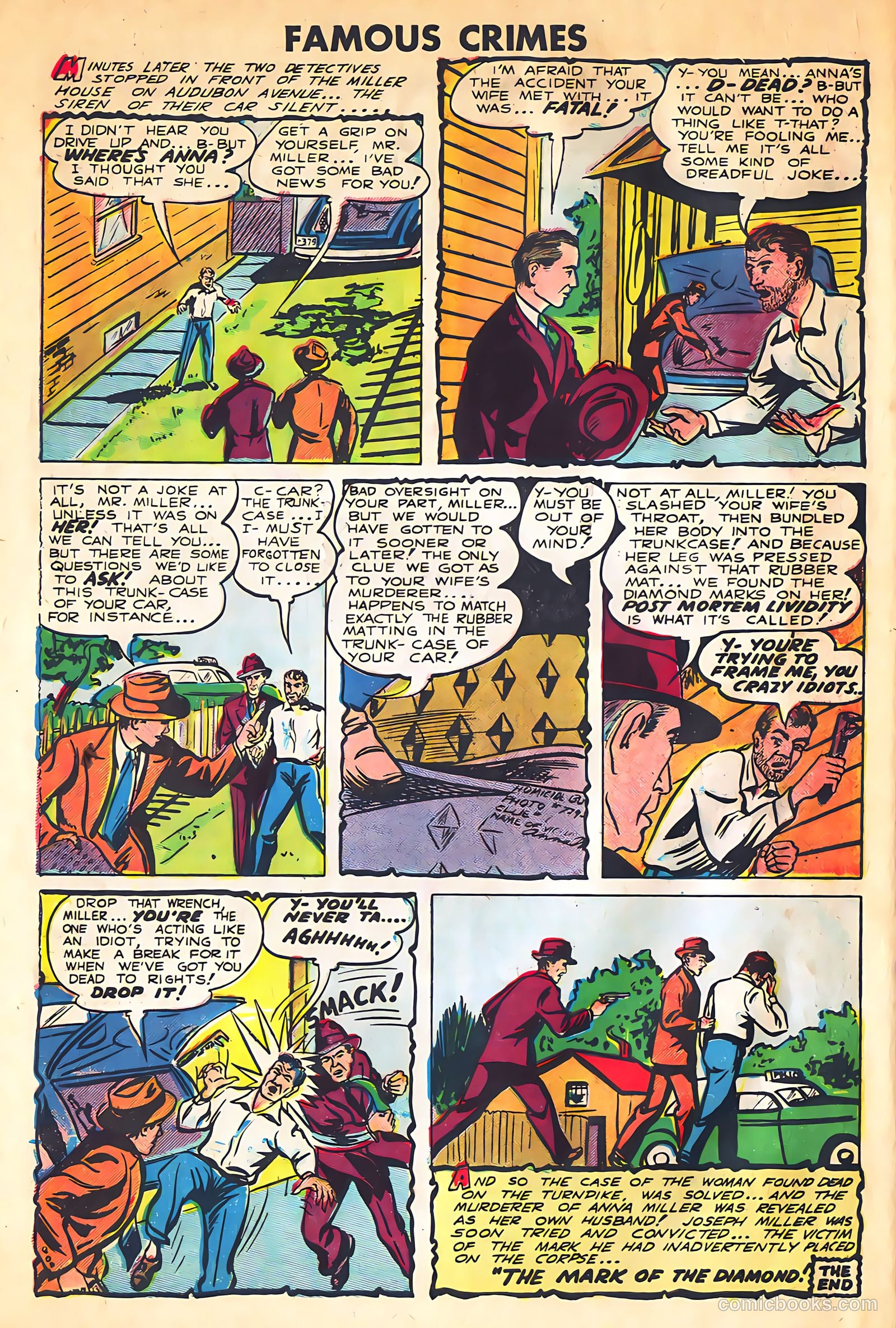 Famous Crimes #19 (1950) — page 32 of 36