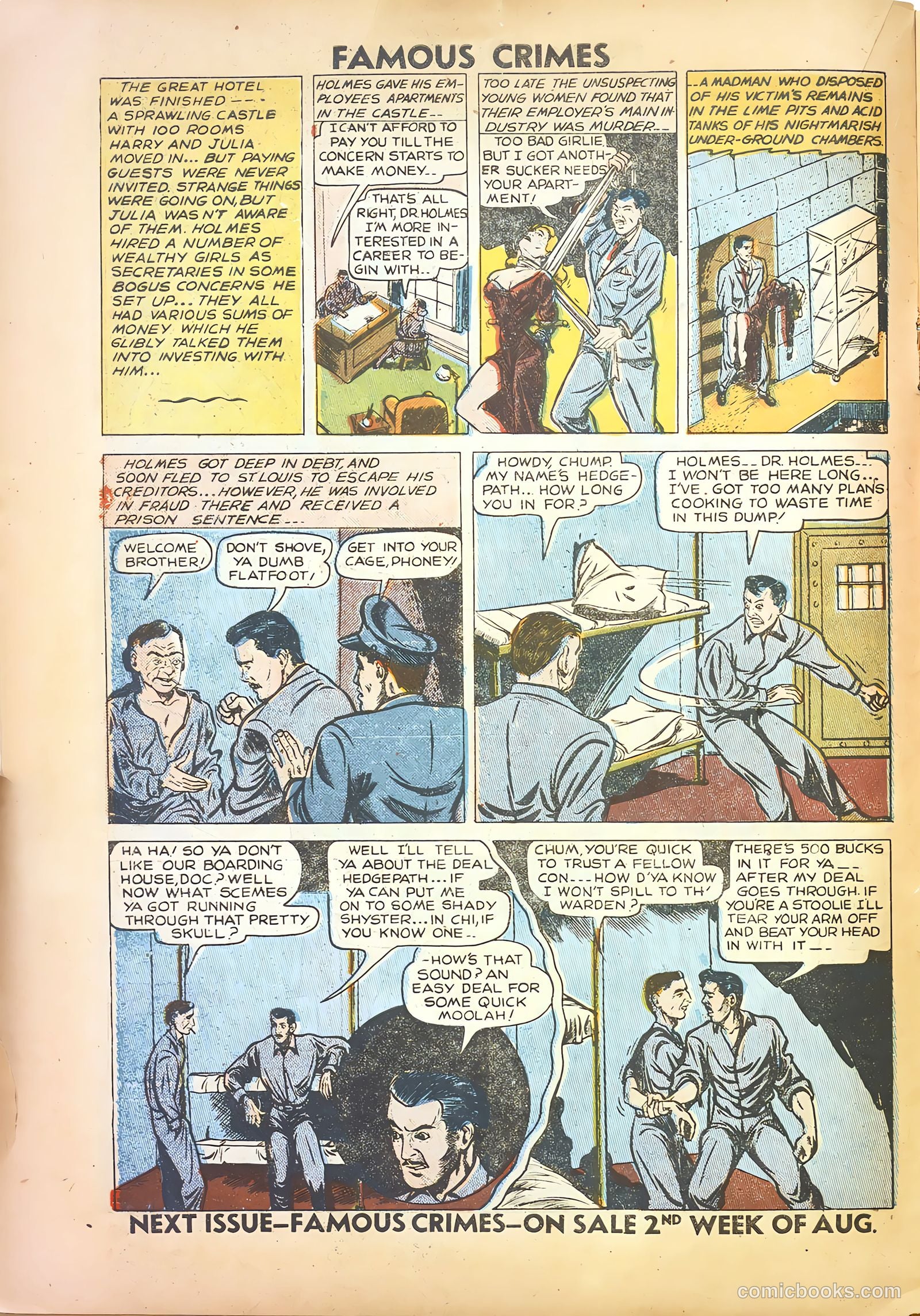 Famous Crimes #2 (1948) — page 16 of 37