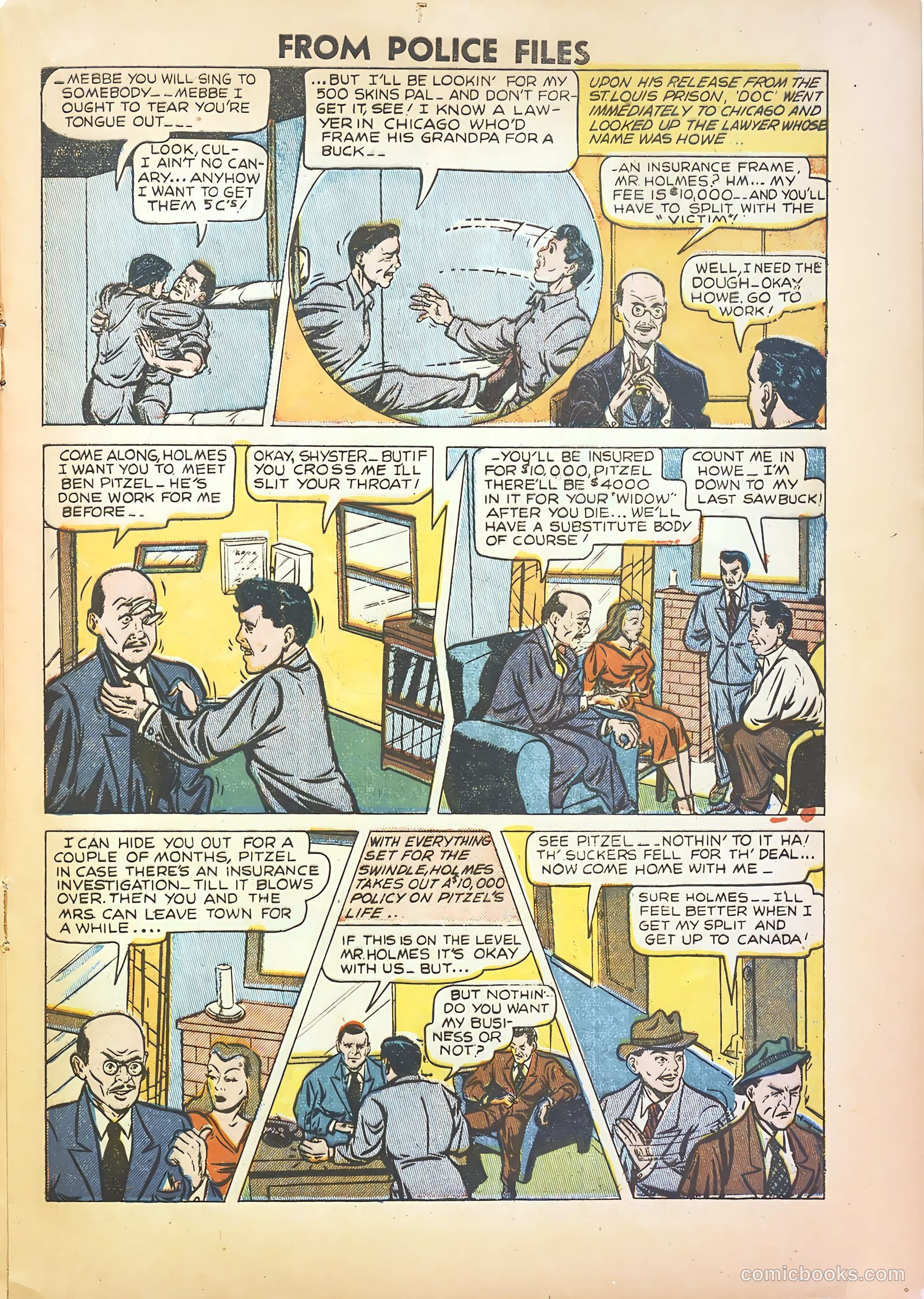 Famous Crimes #2 (1948) — page 17 of 37