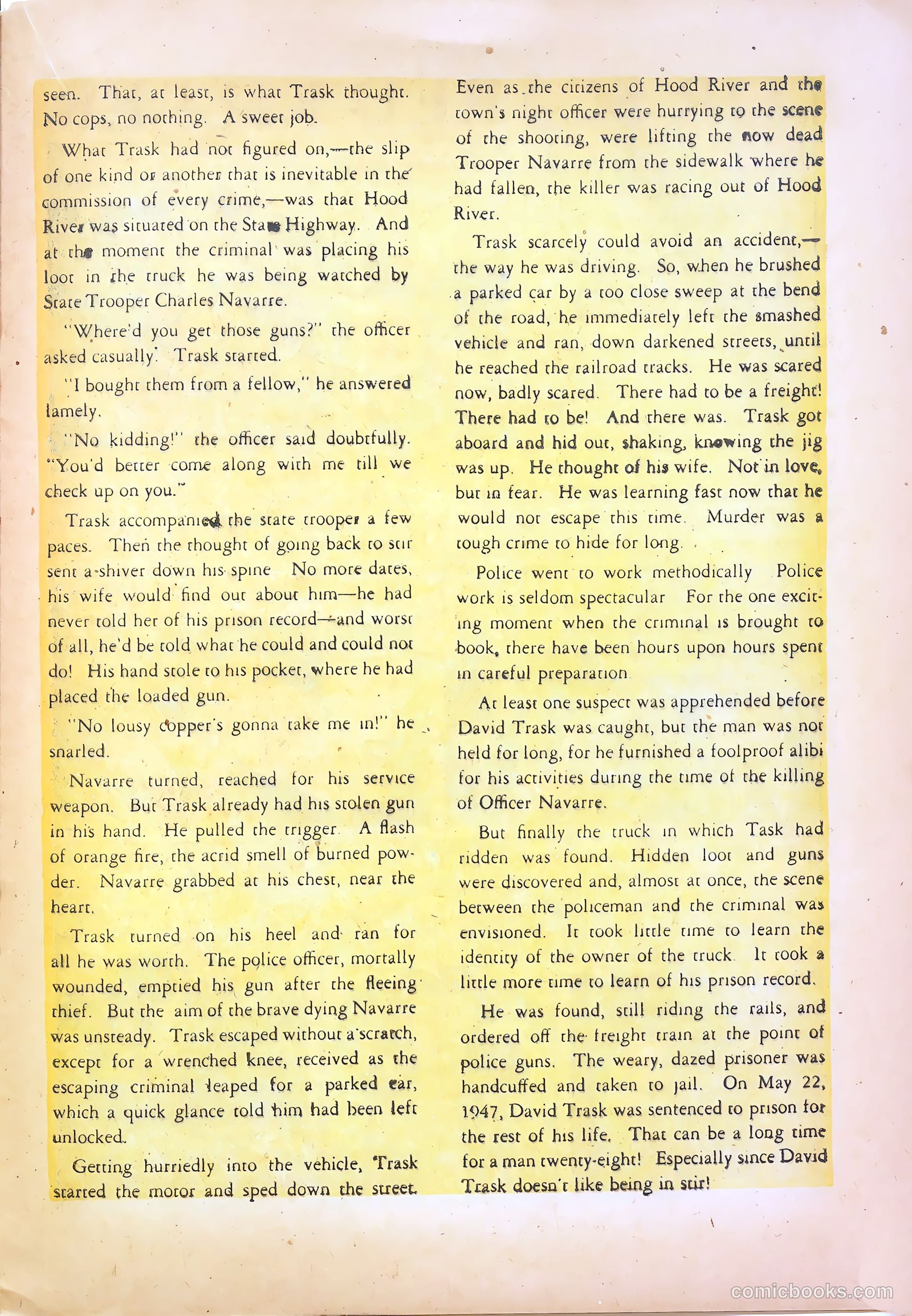 Famous Crimes #2 (1948) — page 23 of 37