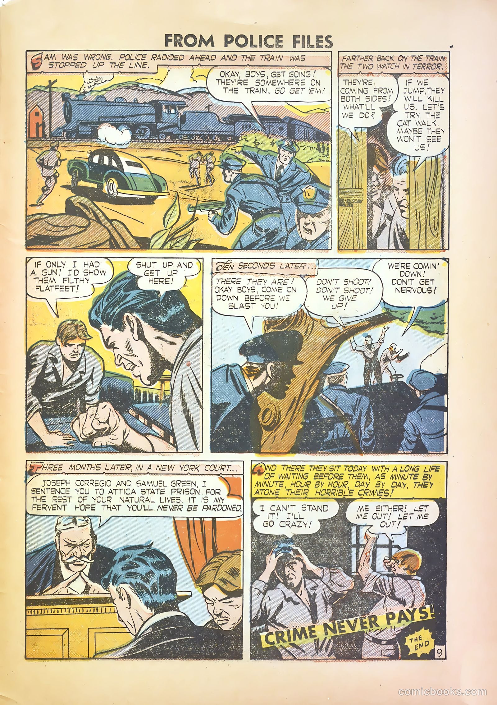 Famous Crimes #2 (1948) — page 33 of 37