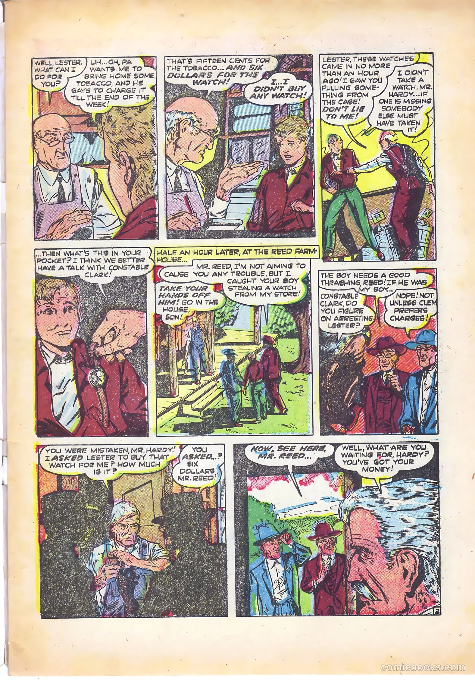 Famous Crimes #20 (1951) — page 3 of 36