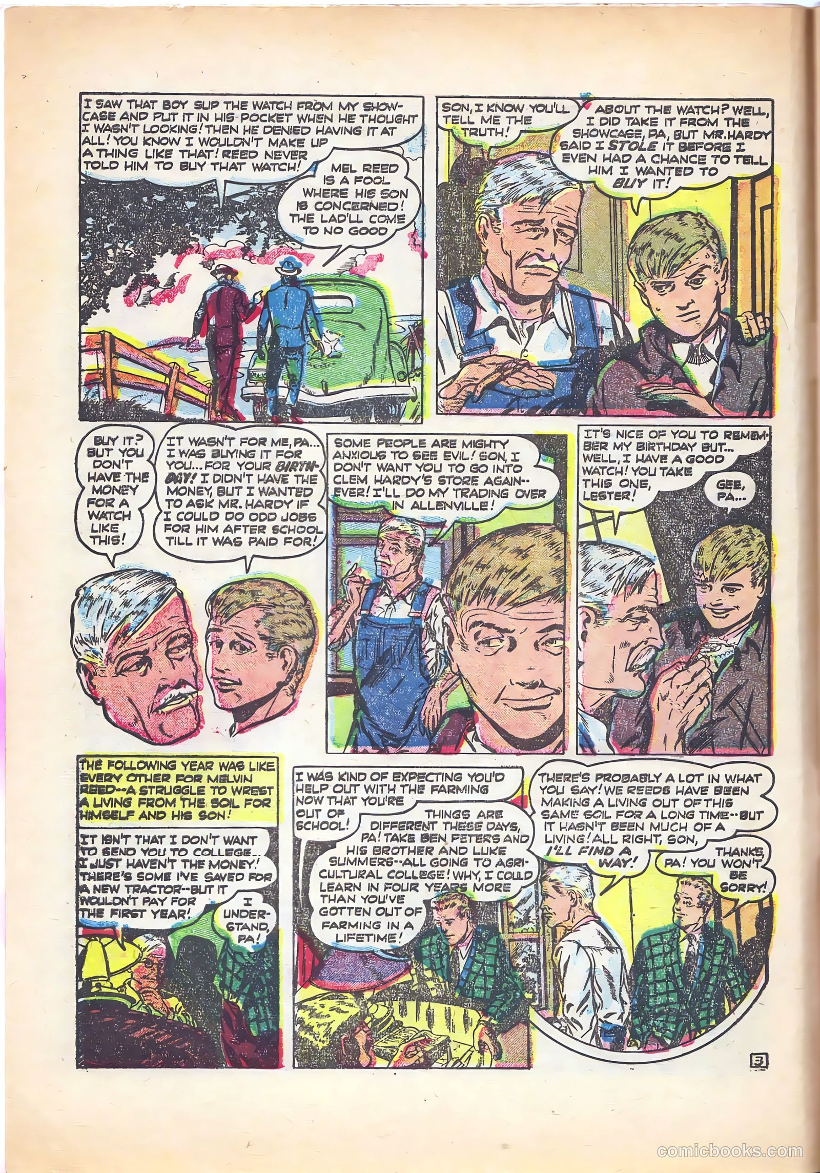 Famous Crimes #20 (1951) — page 4 of 36