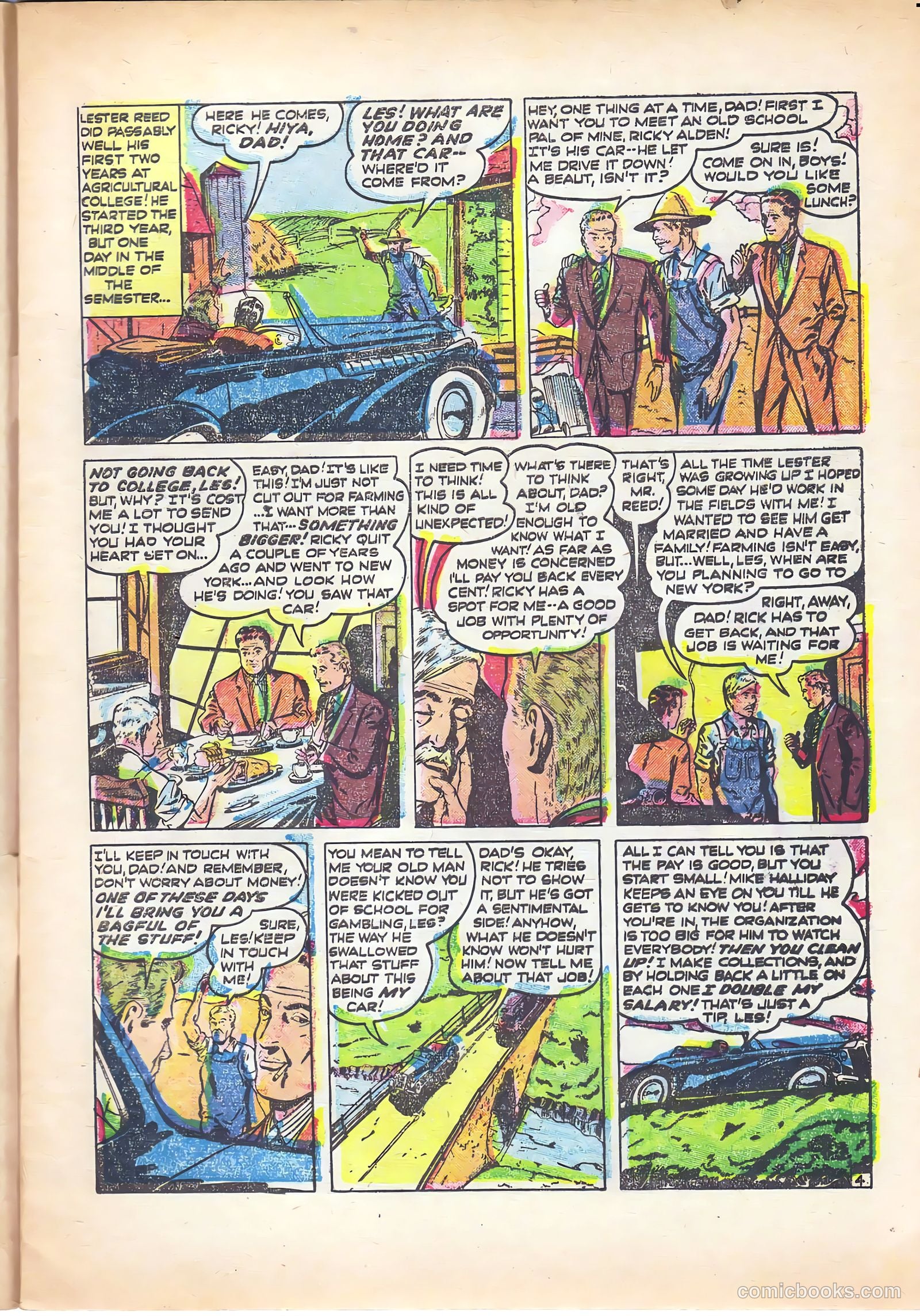 Famous Crimes #20 (1951) — page 5 of 36