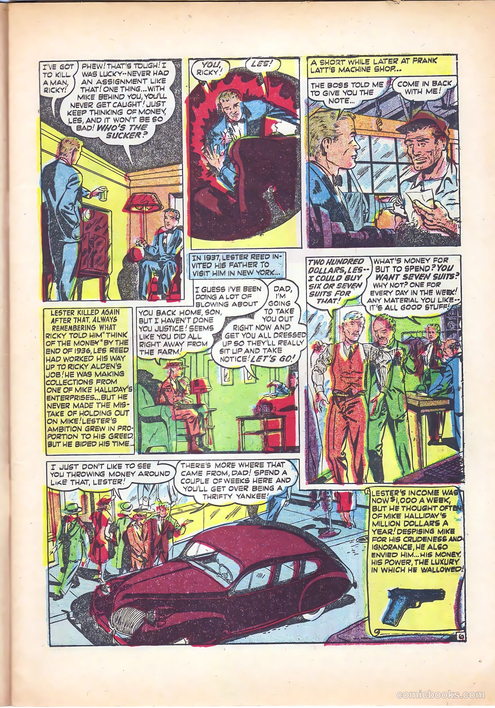 Famous Crimes #20 (1951) — page 7 of 36