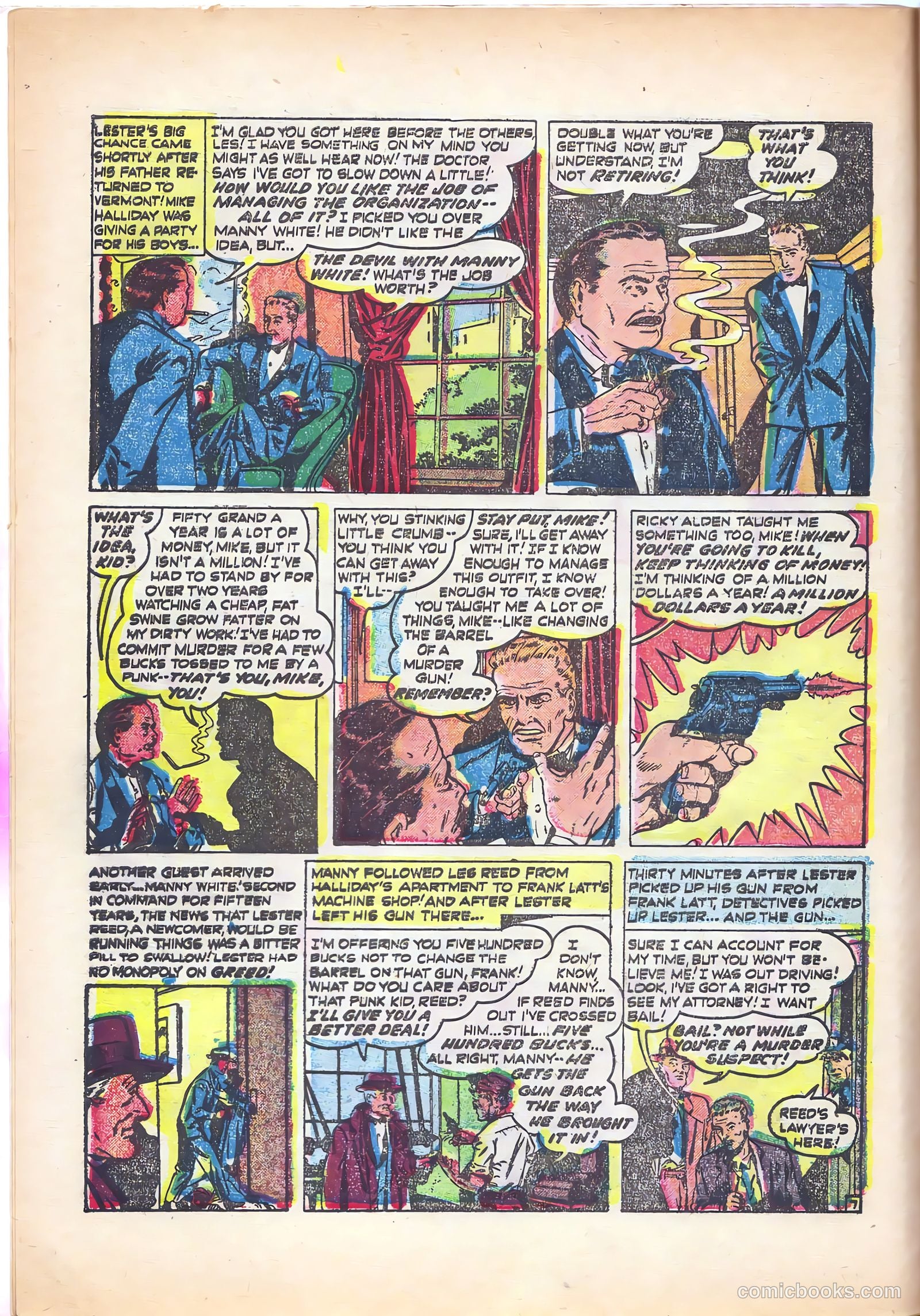 Famous Crimes #20 (1951) — page 8 of 36