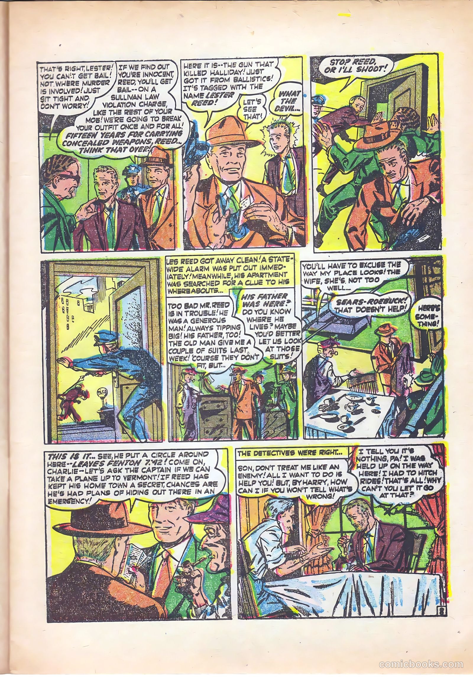 Famous Crimes #20 (1951) — page 9 of 36